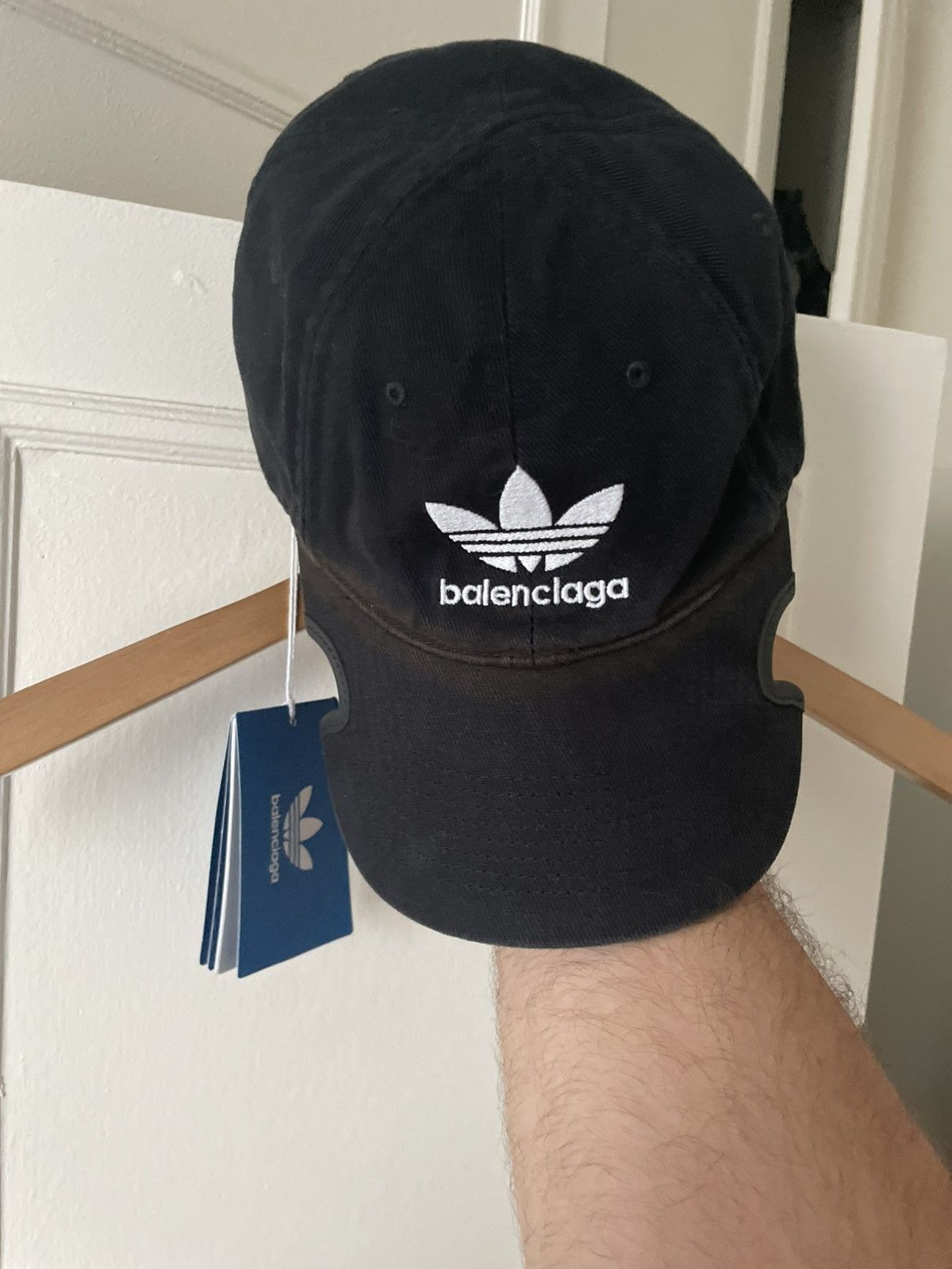 Adidas × Balenciaga Cap/Hat Balenciaga X Adidas Size 36 - 2 Thumbnail
