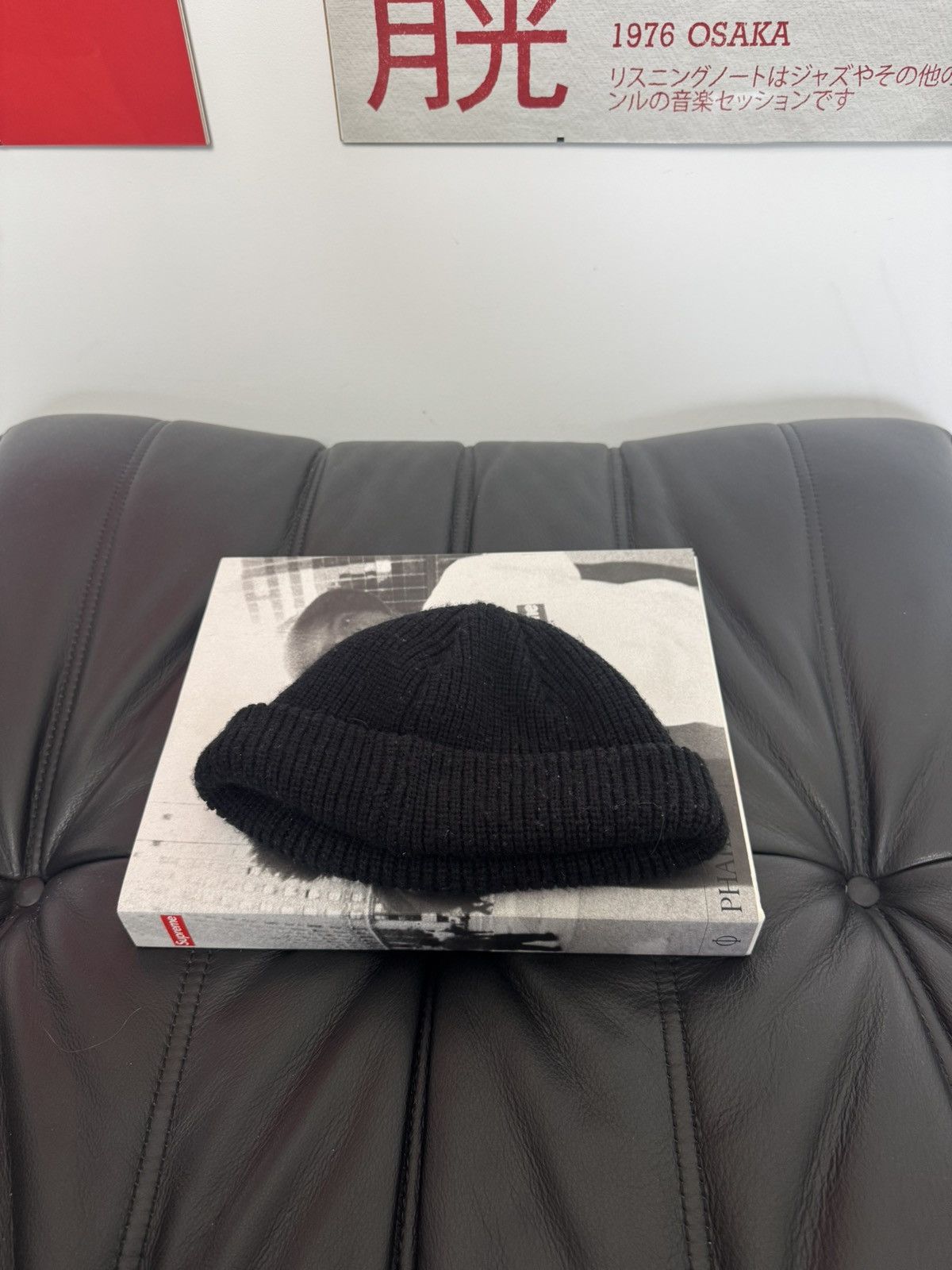 Obey Obey Black Short Beanie Hat Basic Mini Logo Skate Streetwear Size ONE SIZE - 2 Thumbnail