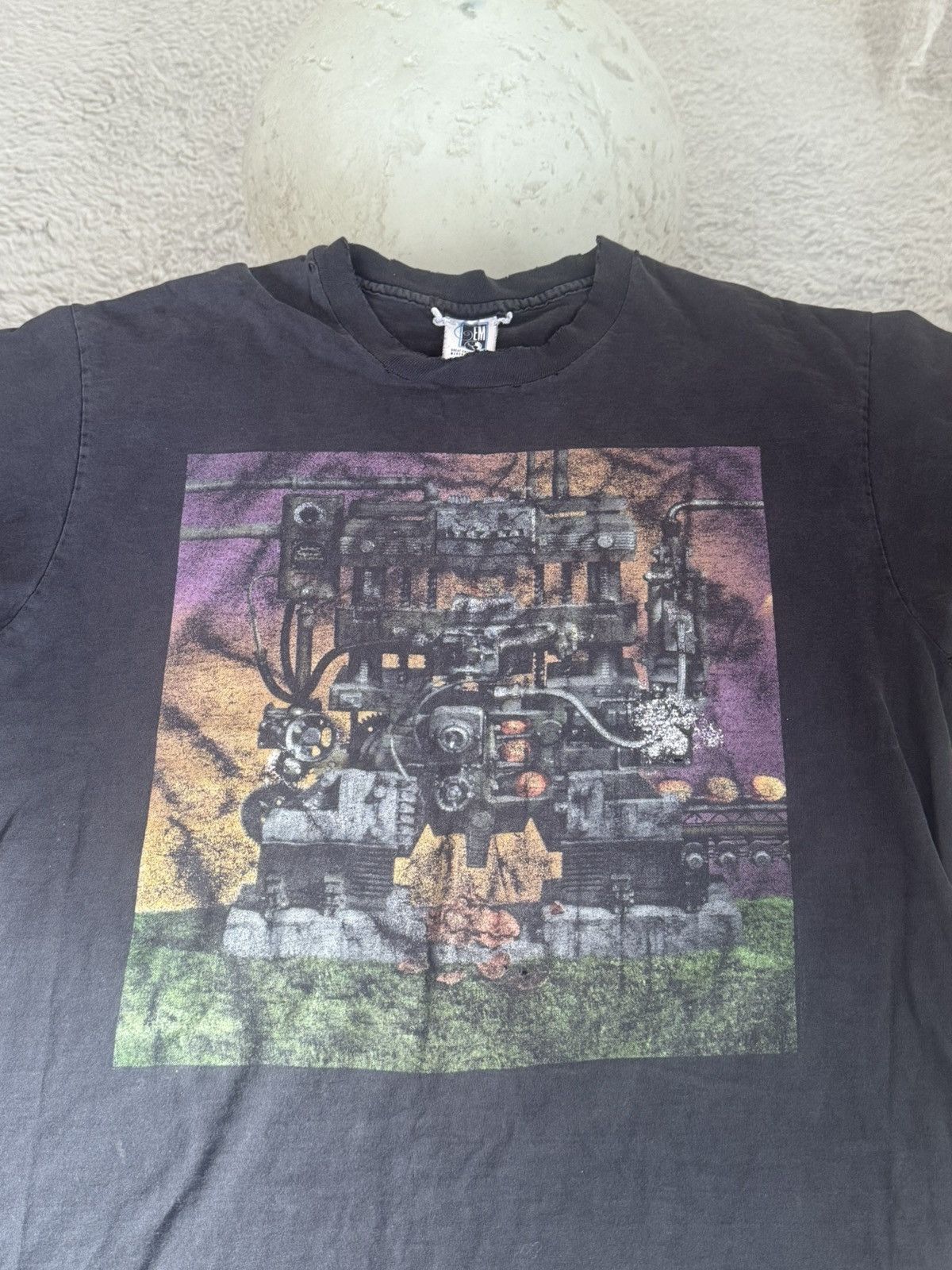 Vintage Single-stitch Tesla “Bust a Nut “ 95 Tour Tee Size US L / EU 52-54 / 3 - 2 Thumbnail