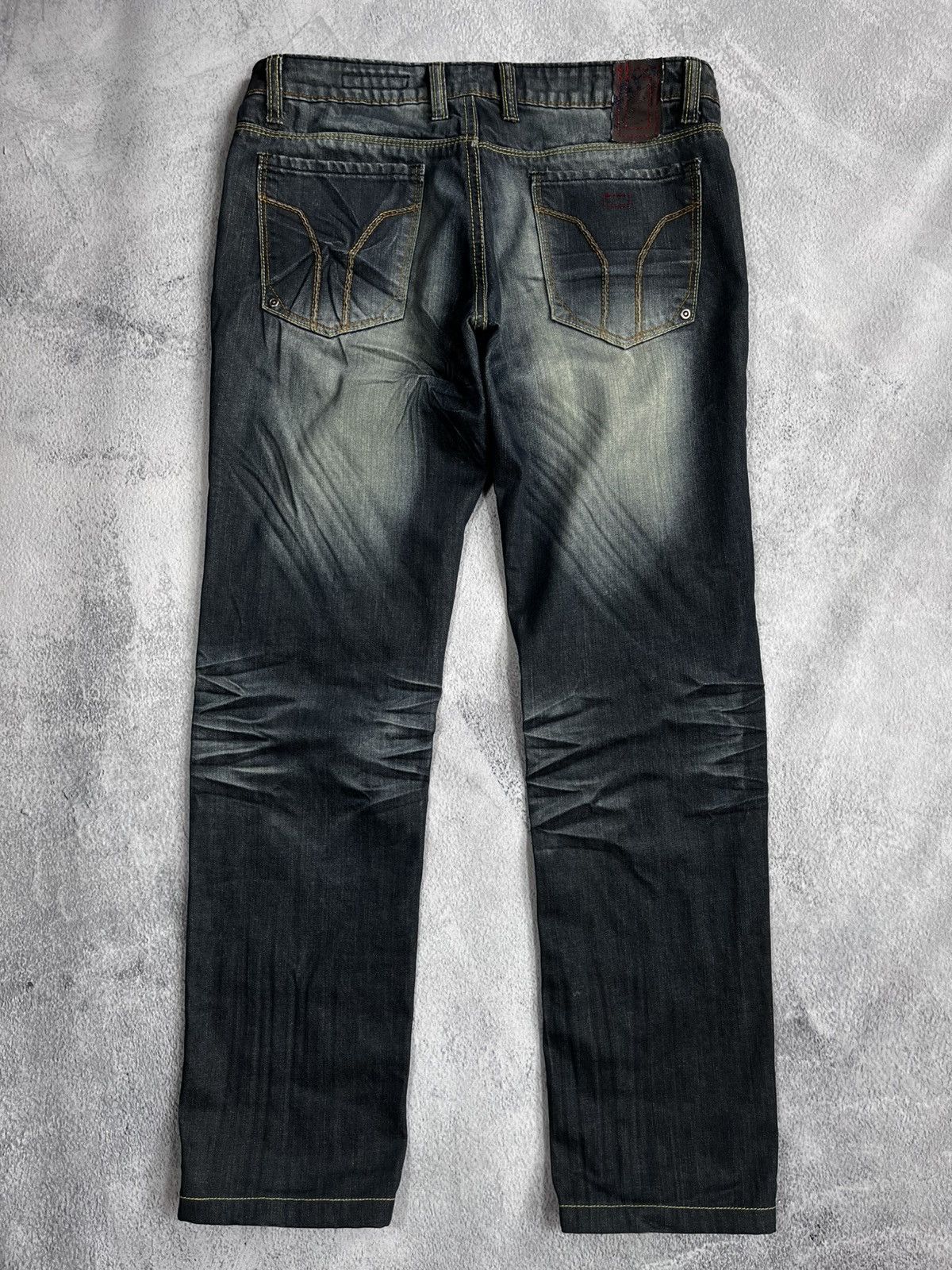 Japanese Brand × Miss Sixty Vintage Y2K Miss Sixty low rise faded denim jeans size 30 Size 30" / US 8 / IT 44 - 2 Thumbnail