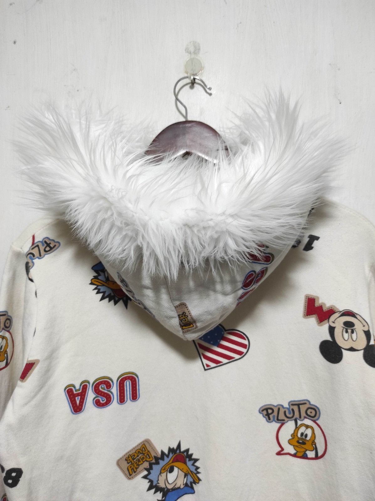 Disney Disney fullprint fur hoodie Size US S / EU 44-46 / 1 - 9 Thumbnail
