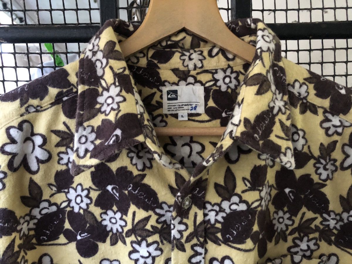 Quiksilver × Vintage VINTAGE QUIKSILVER SURF FLOWER BUTTON UP SHIRT HAWAII Size US XL / EU 56 / 4 - 2 Thumbnail