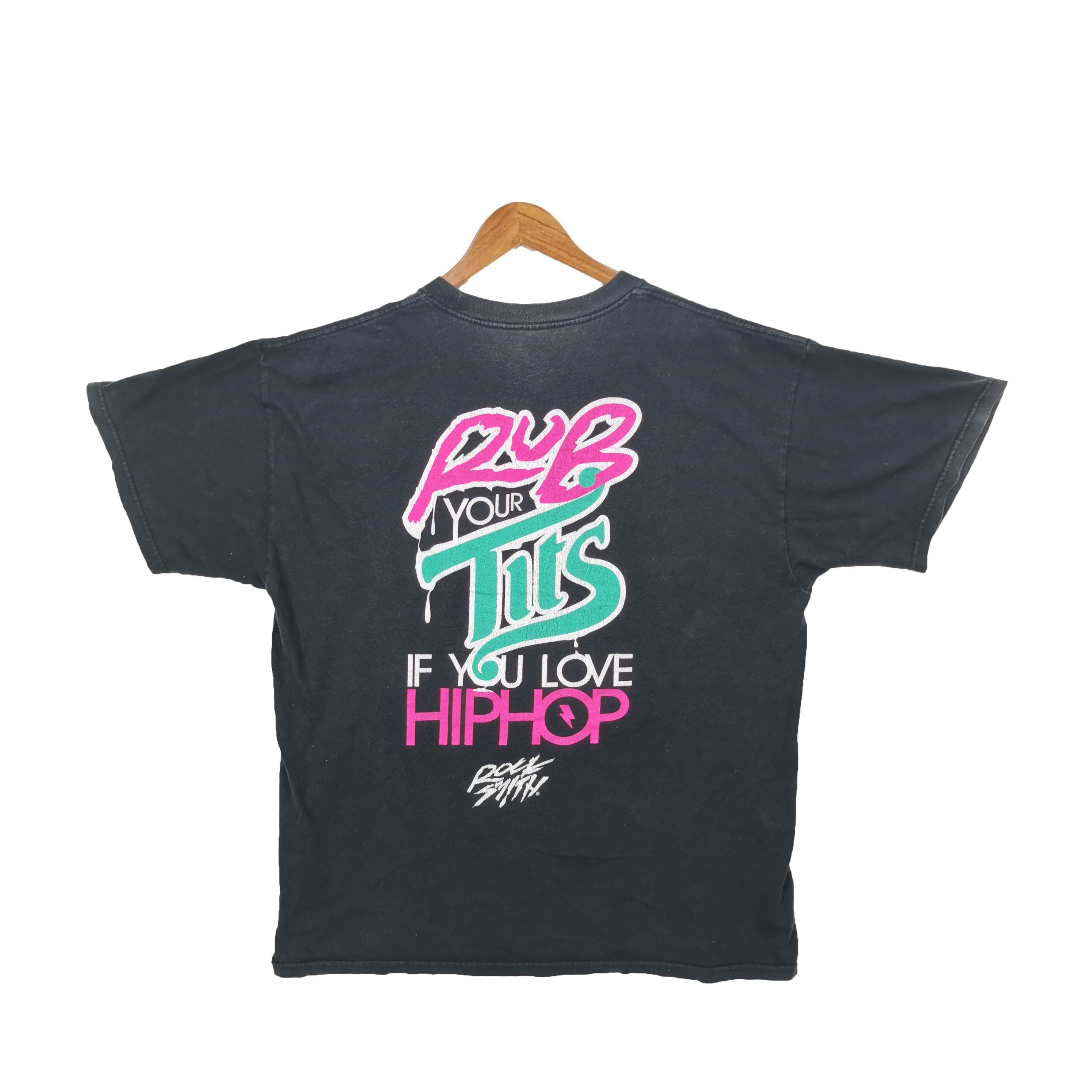 Japanese Brand Vintage Hip Hop T Shirt Tits Nude Hentai Tees Size US L / EU 52-54 / 3 - 2 Thumbnail