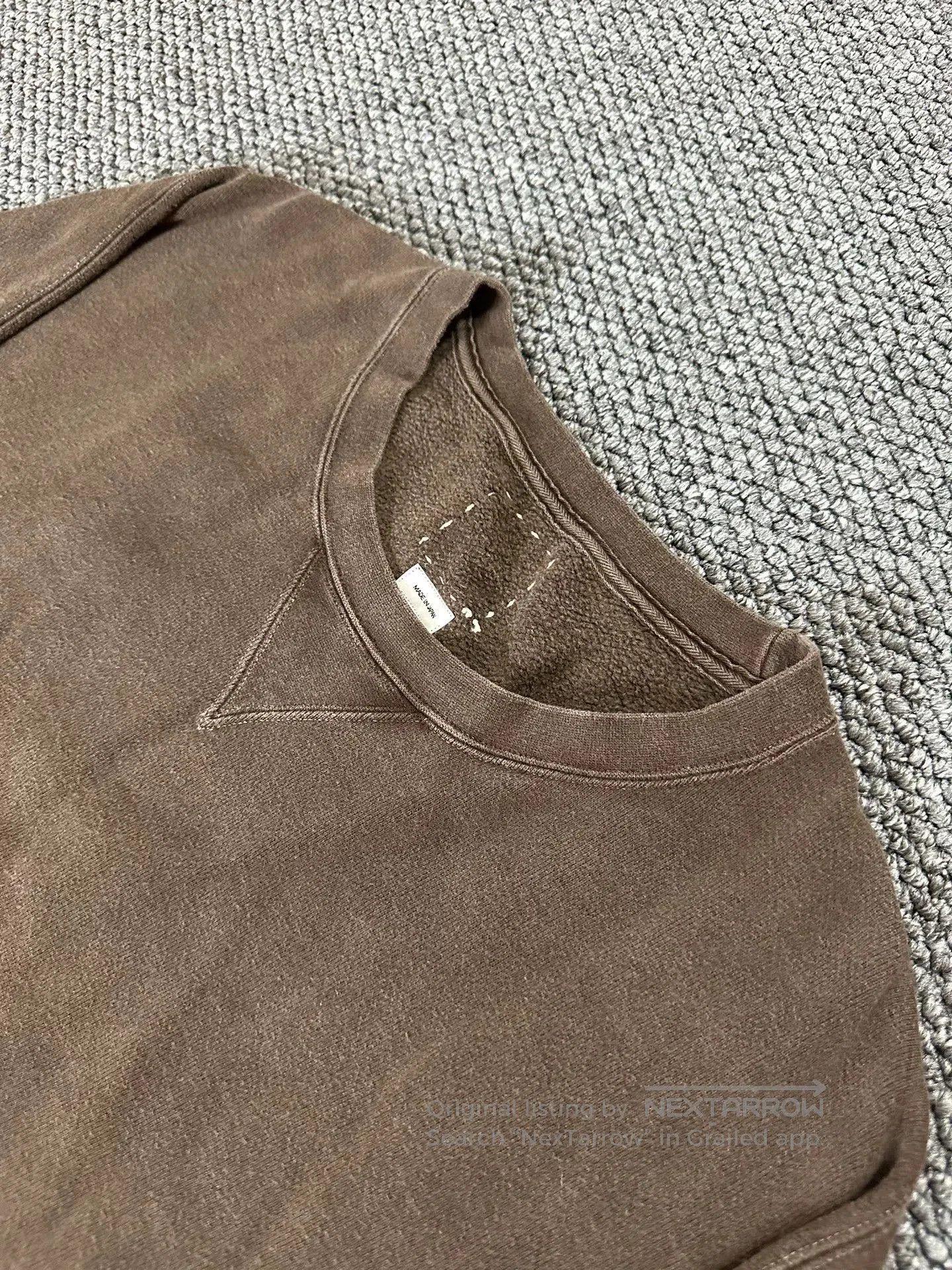 Visvim visvim mud dye 3/4 sleeve top. Size US M / EU 48-50 / 2 - 3 Thumbnail