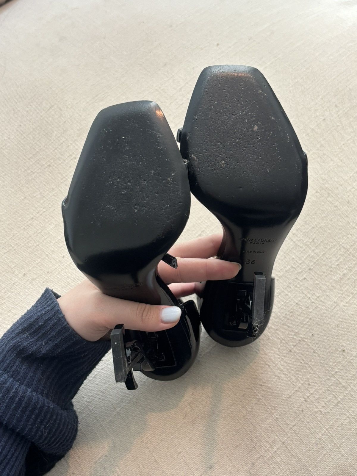 Yves Saint Laurent YSL Opyum Heels Size US 6 / IT 36 - 3 Thumbnail