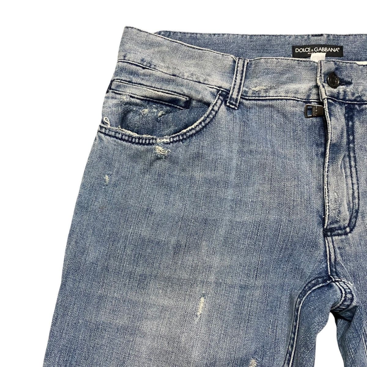 Dolce & Gabbana Dolce & Gabbana Clawmark Denim Jeans Size US 34 / EU 50 - 4 Thumbnail