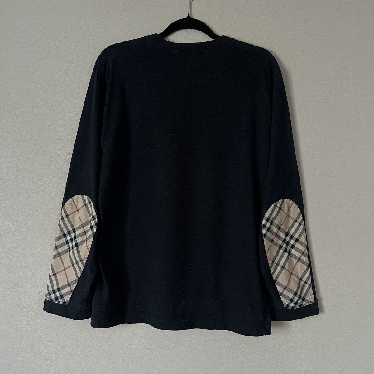 Burberry Burberry Nova Check Long Sleeve Tshirt Men's M Size US M / EU 48-50 / 2 - 2 Thumbnail