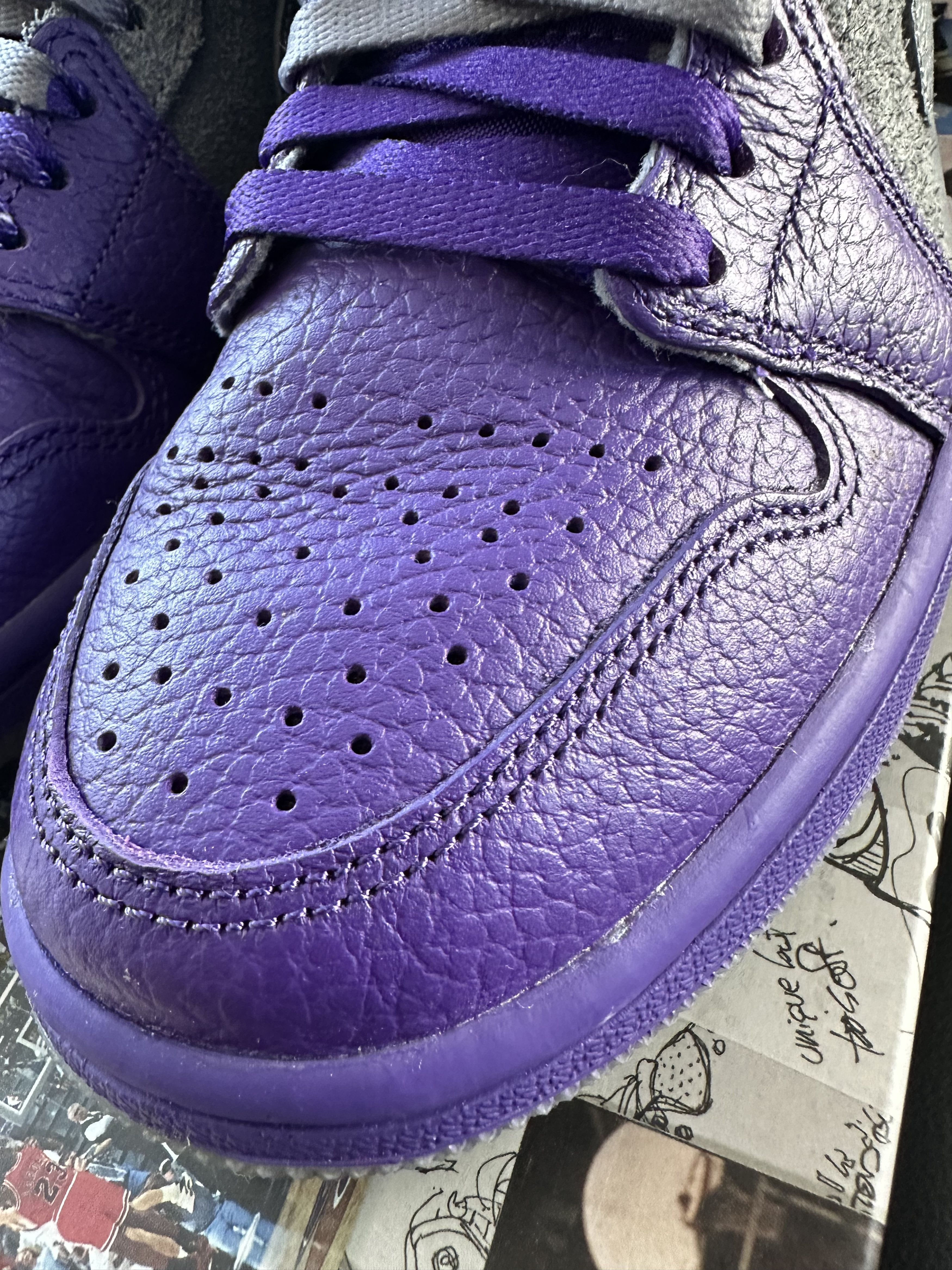 Jordan Brand × Nike PRE OWNED WMNS AIR JORDAN 1 MID SE UC "SHELIA RASHID" Size US 7.5 / IT 37.5 - 4 Thumbnail