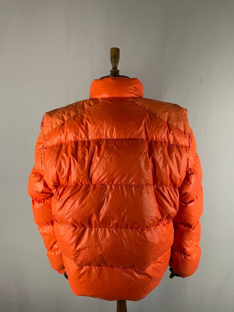 Moncler Moncler Down Jacket Vintage Orange Grenoble Size US XL / EU 56 / 4 - 16 Thumbnail