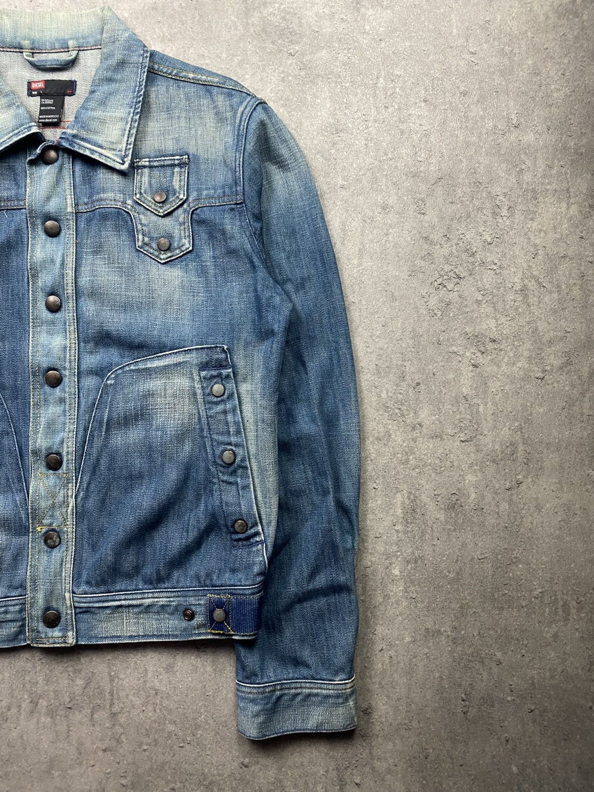 Diesel Denim jacket Diesel J.A.A. jeans vintage rare streetwear y2k Size US L / EU 52-54 / 3 - 9 Thumbnail