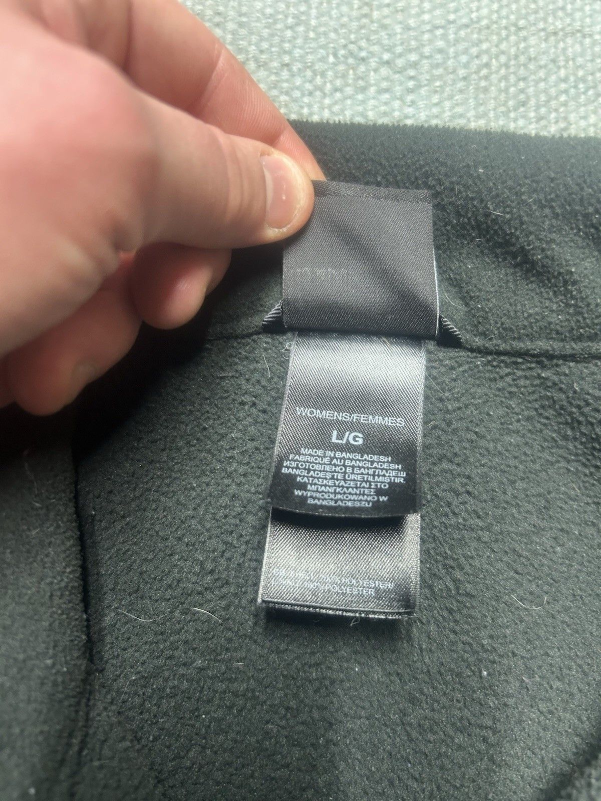 The North Face The north face fleece jacket black zip TNF women’s large Size L / US 10 / IT 46 - 5 Thumbnail