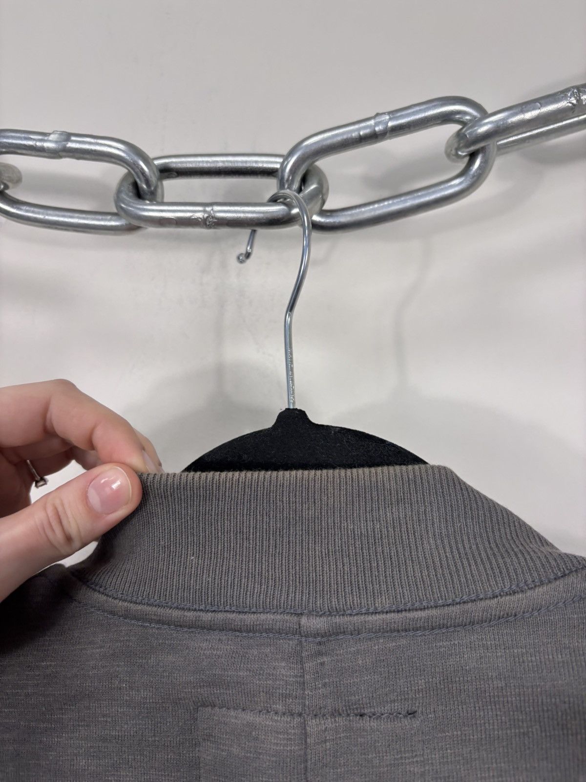 Allsaints AllSaints Men’s Grey Full Zip Cotton Newton Bomber Jacket Size US S / EU 44-46 / 1 - 21 Thumbnail