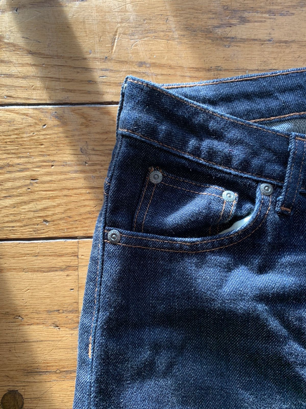 Naked & Famous Naked & Famous Selvedge Dark Wash Denim Size US 30 / EU 46 - 3 Thumbnail