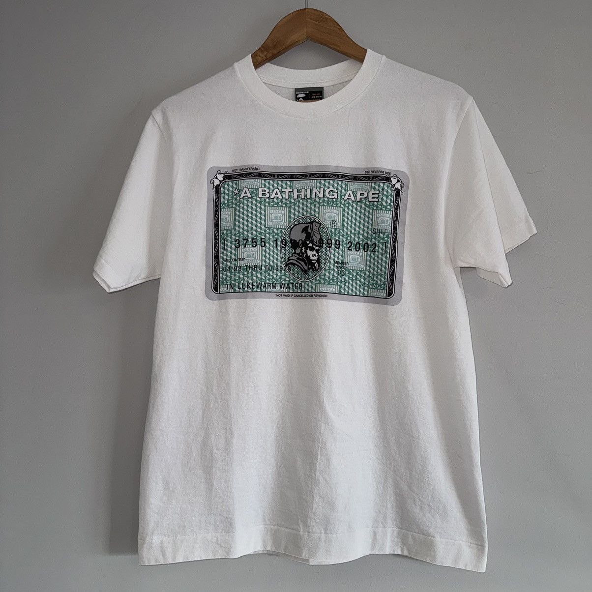 Bape × Nigo × Vintage OG Amex EC Class Credit Card Tee Size US M / EU 48-50 / 2 - 2 Thumbnail