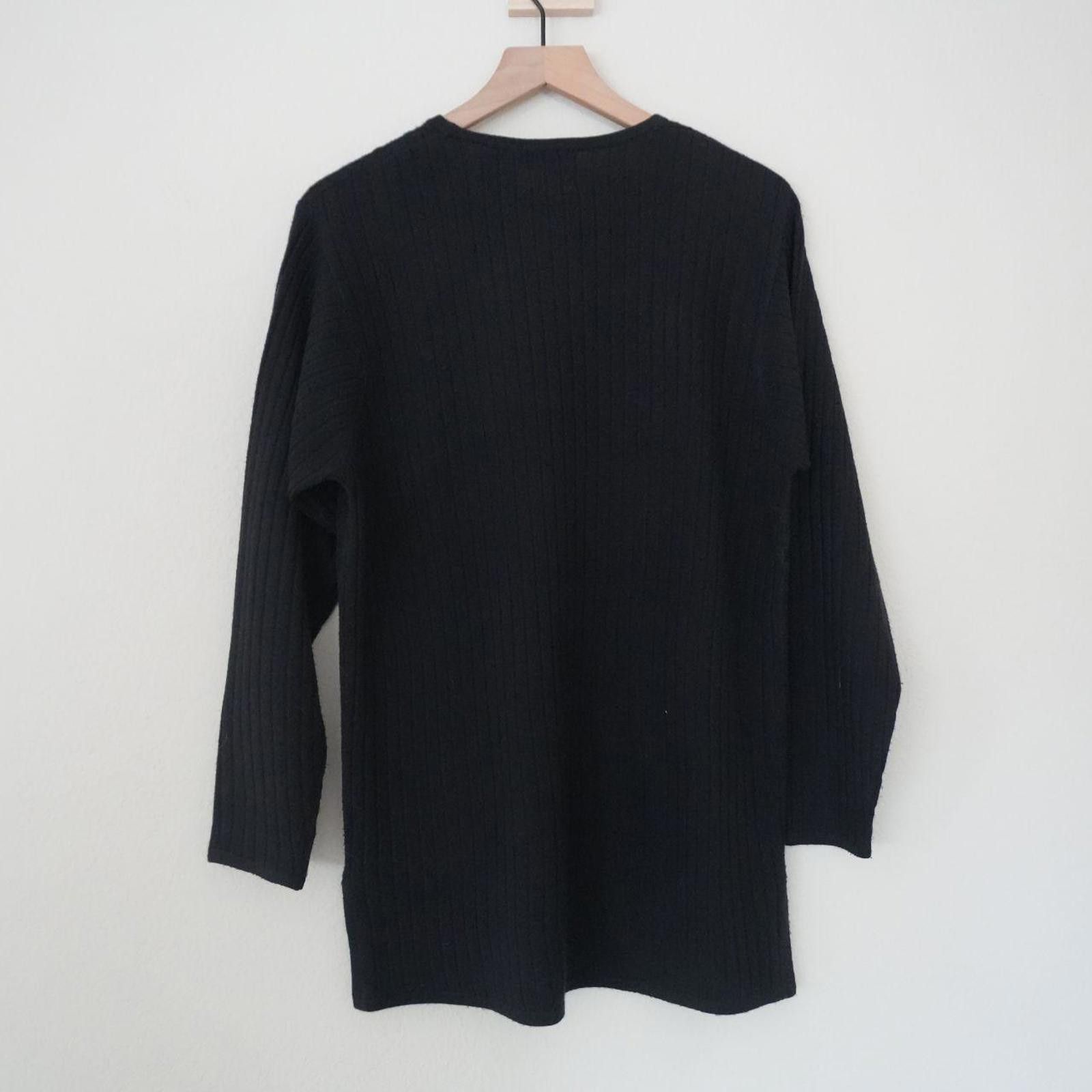 Other TR Bentley Sweater Women's M Black Knit Long Sleeve Acrylic Size M / US 6-8 / IT 42-44 - 4 Thumbnail
