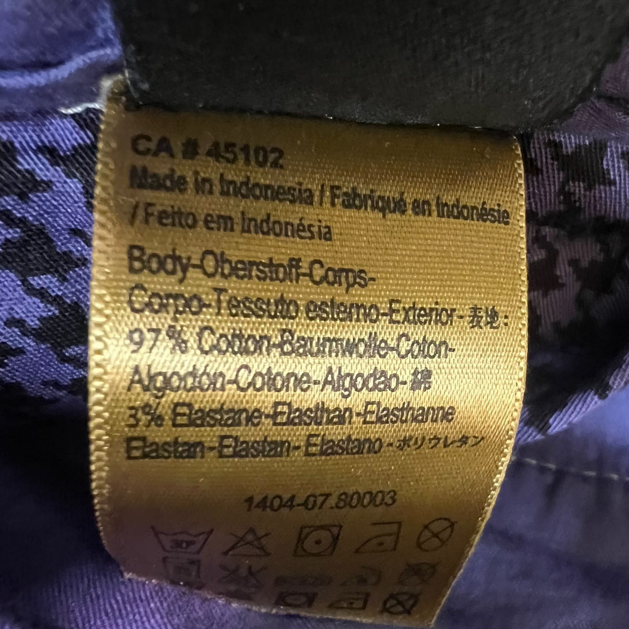 Scotch & Soda Scotch & Soda Navy Blue Patterned Skinny Pants Size 30 Made Size US 30 / EU 46 - 10 Thumbnail