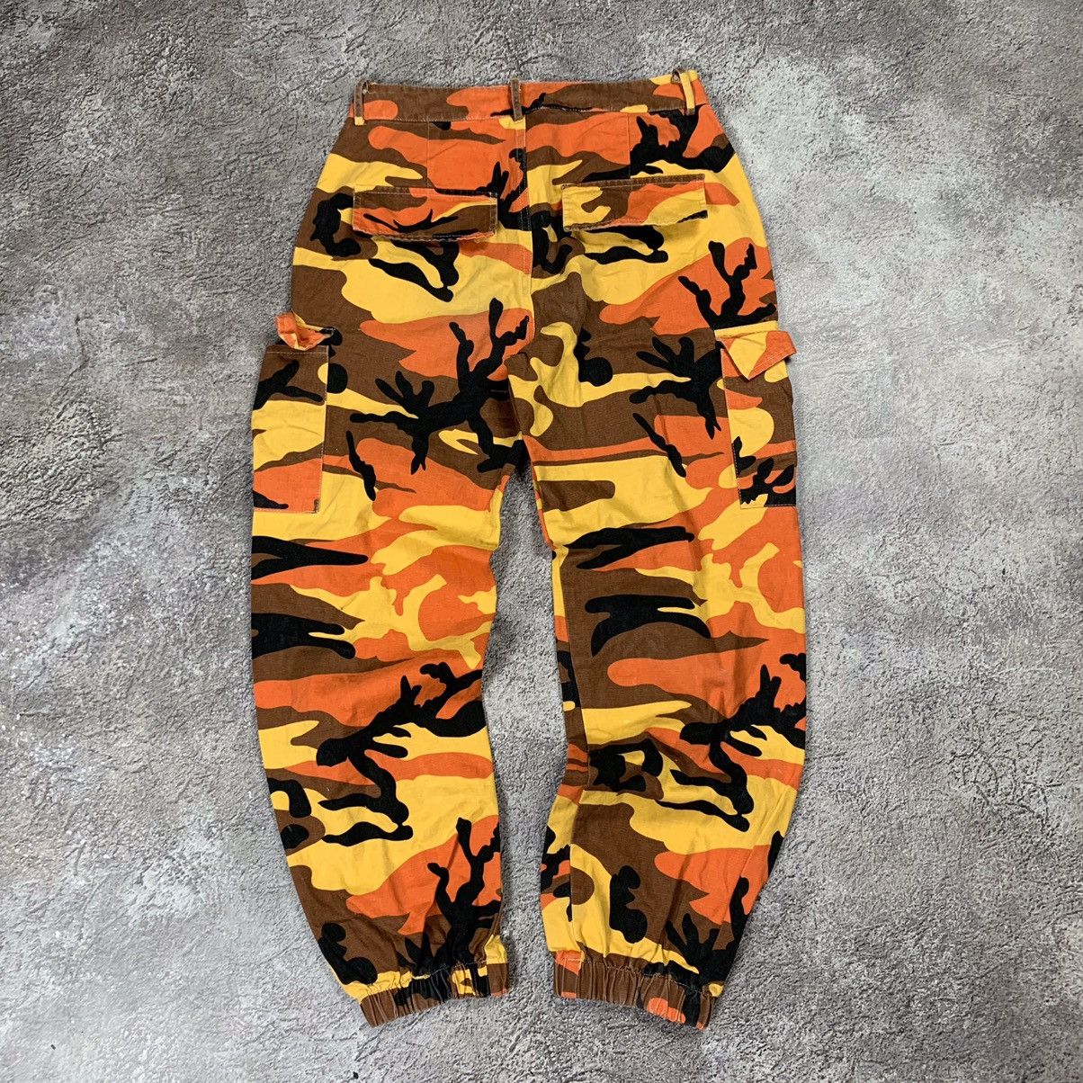 Vintage Vintage 90s Japanese Baggy Cargo Pants Camo Streetwear 30 Size US 30 / EU 46 - 6 Thumbnail