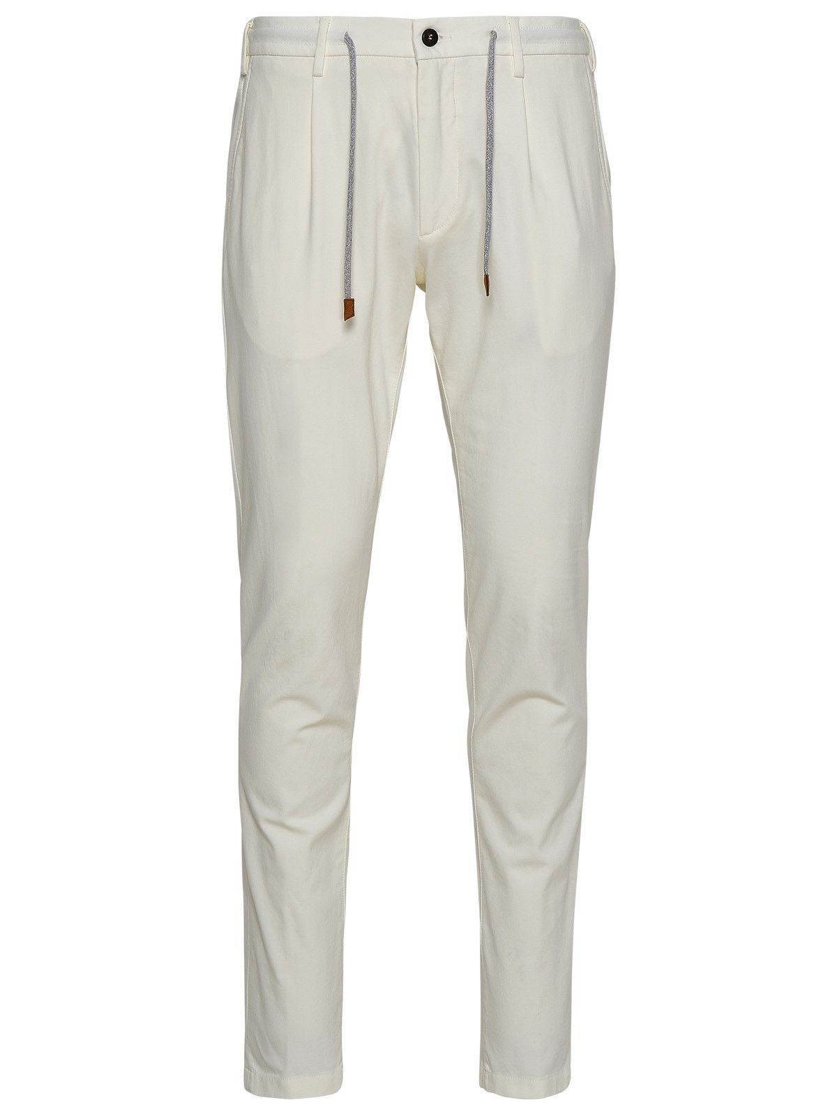 image of Eleventy Pantalone Jogger in White, Men's (Size 31)