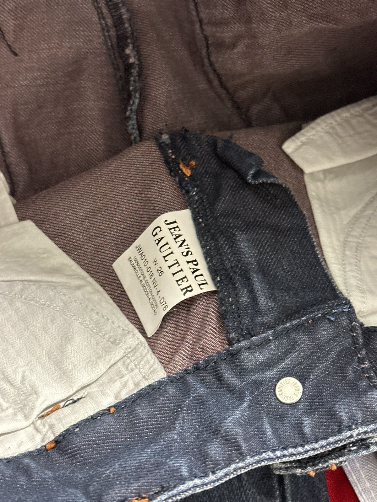 Jean Paul Gaultier Vintage Jean's Paul Gaultier Y2K jeans Size 28" / US 6 / IT 42 - 6 Thumbnail