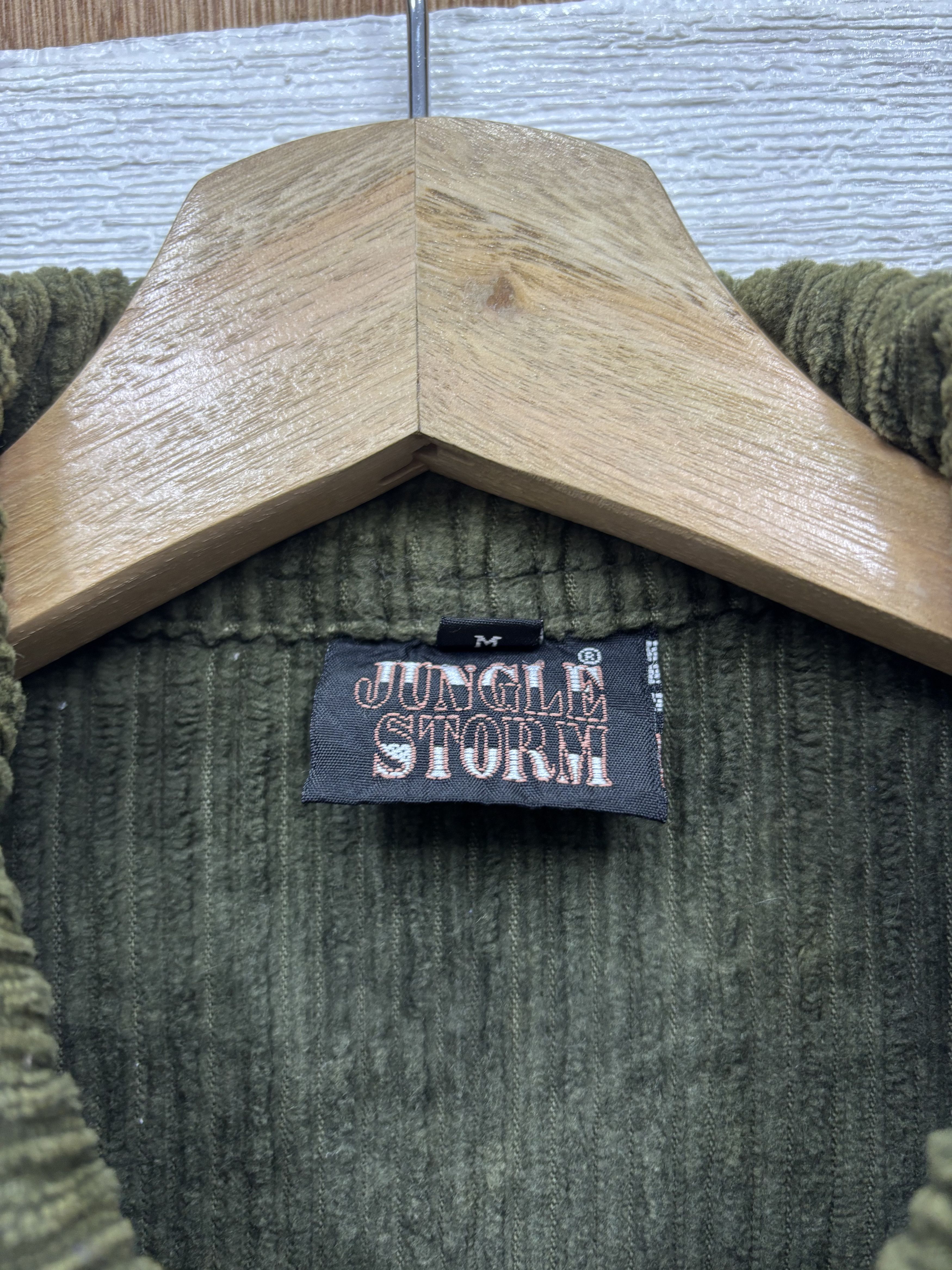 Japanese Brand × Yohji Yamamoto Vintage Japanese Brand Jungle Storm Zipper Shirt Jacket Size US M / EU 48-50 / 2 - 8 Thumbnail