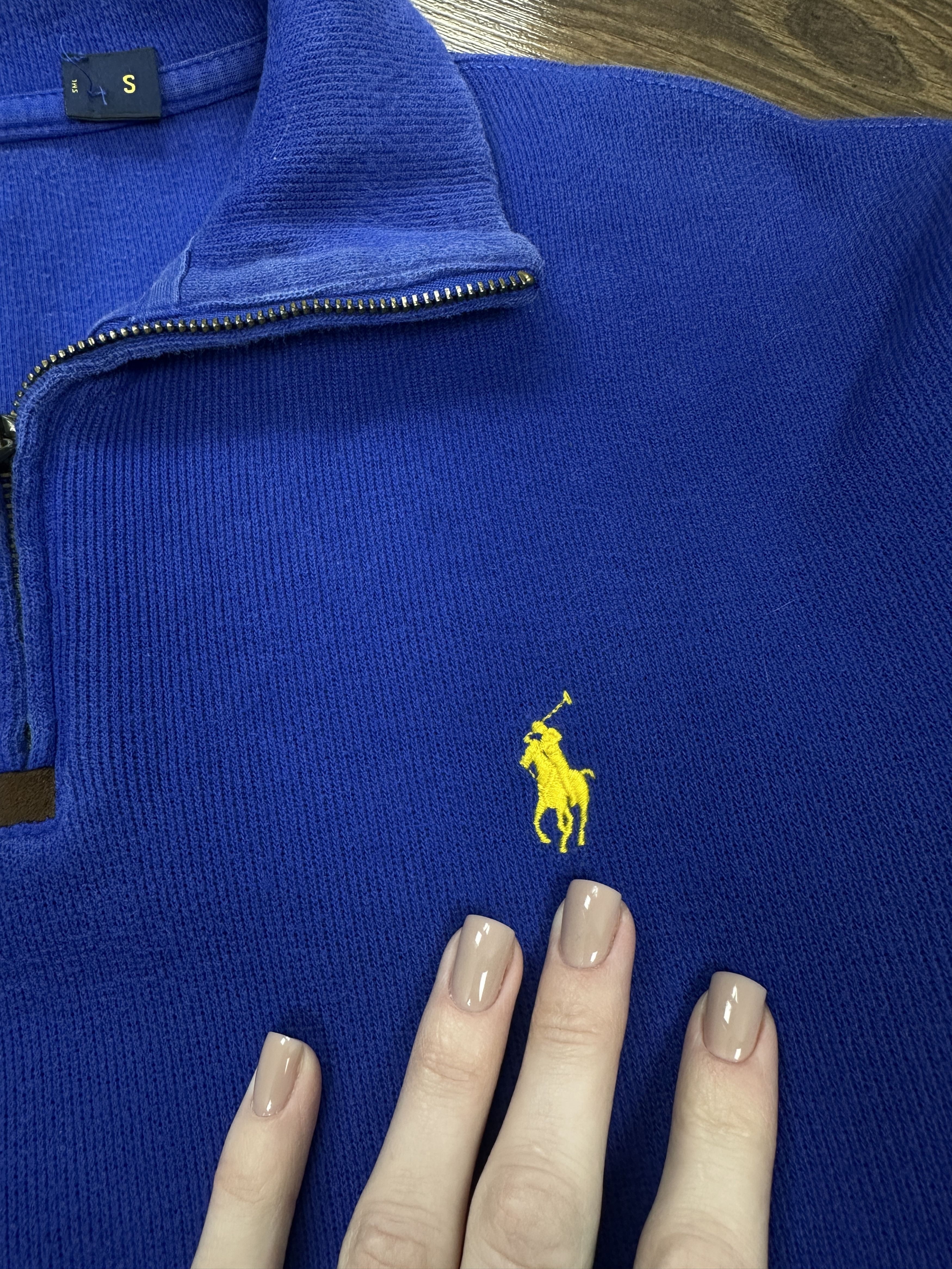 Polo Ralph Lauren Polo Ralph Lauren Vintage Quarter Zip Sweatshirt y2k Size US S / EU 44-46 / 1 - 3 Thumbnail