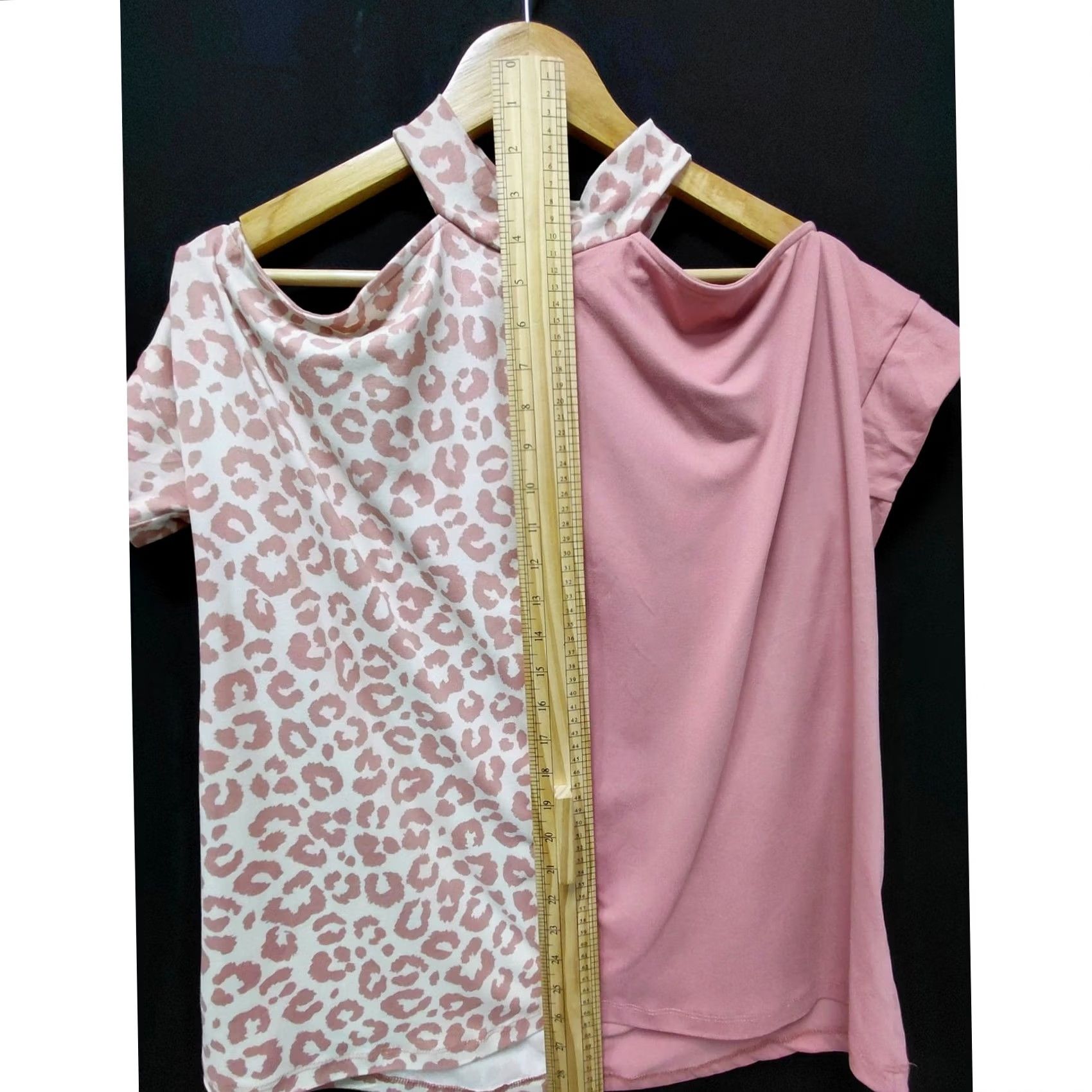 Pinko ODDI Pink Leopard Print Cutout Neck Short Sleeve Top Size M Women Size M / US 6-8 / IT 42-44 - 6 Thumbnail