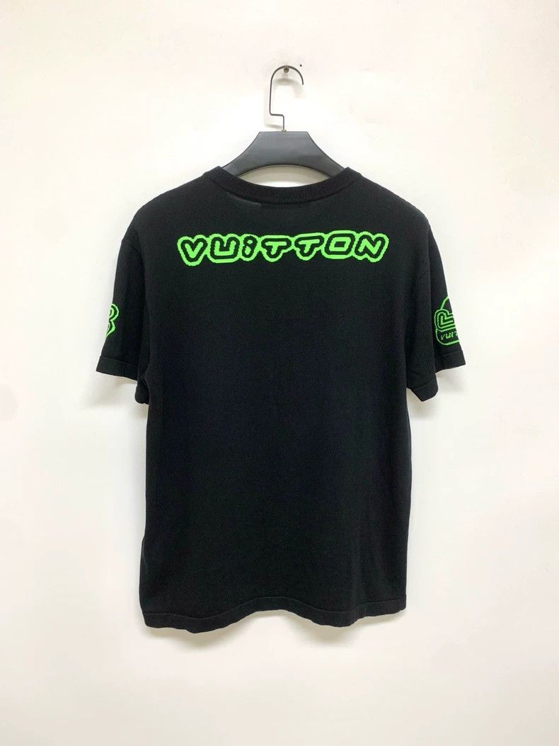Louis Vuitton Louis Vuitton 1854 black and green knitted short sleeves Size US S / EU 44-46 / 1 - 2 Thumbnail