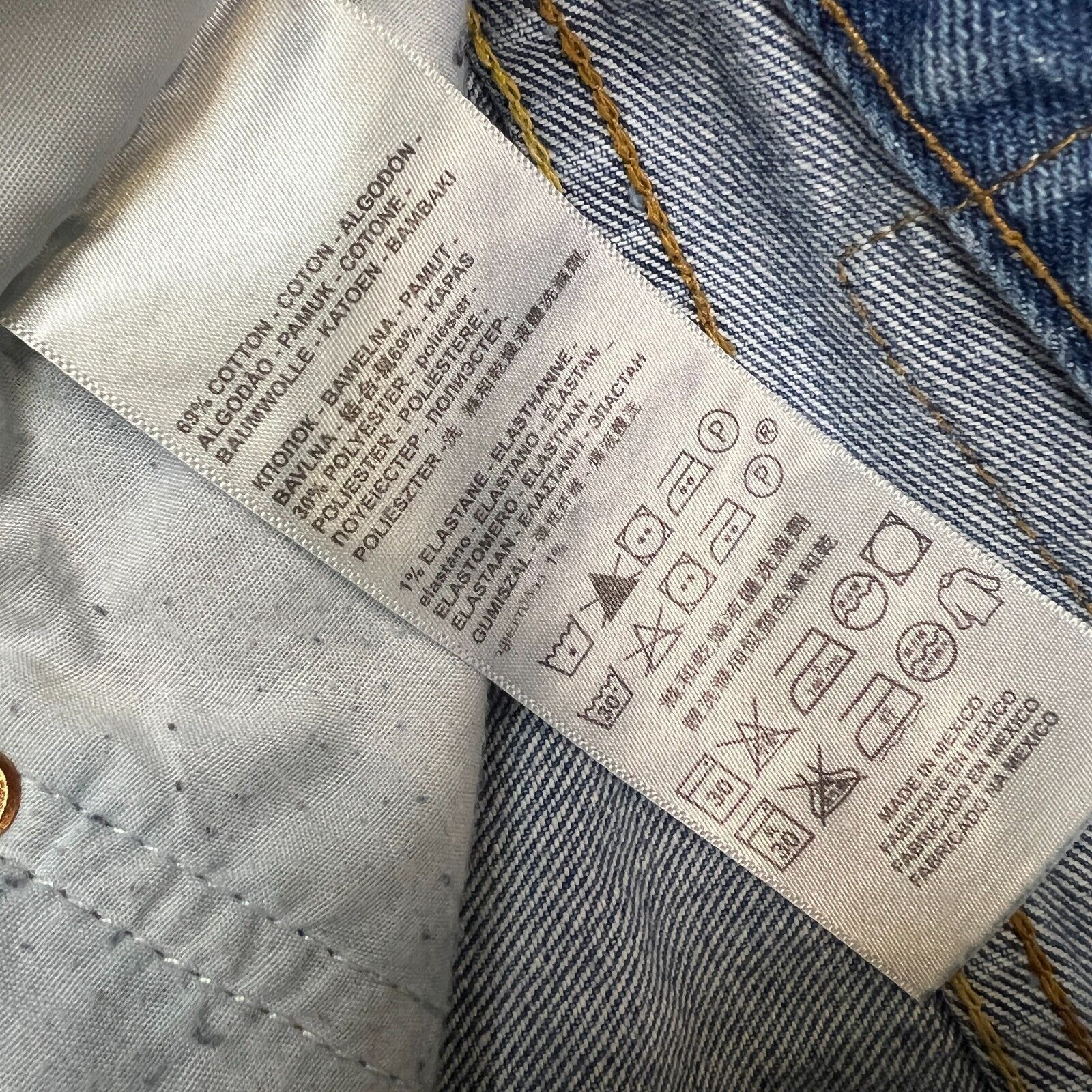 Levi's × Vintage Levi's 505 Jeans 36x29 Original Straight Leg Denim Pants Size US 36 / EU 52 - 11 Thumbnail