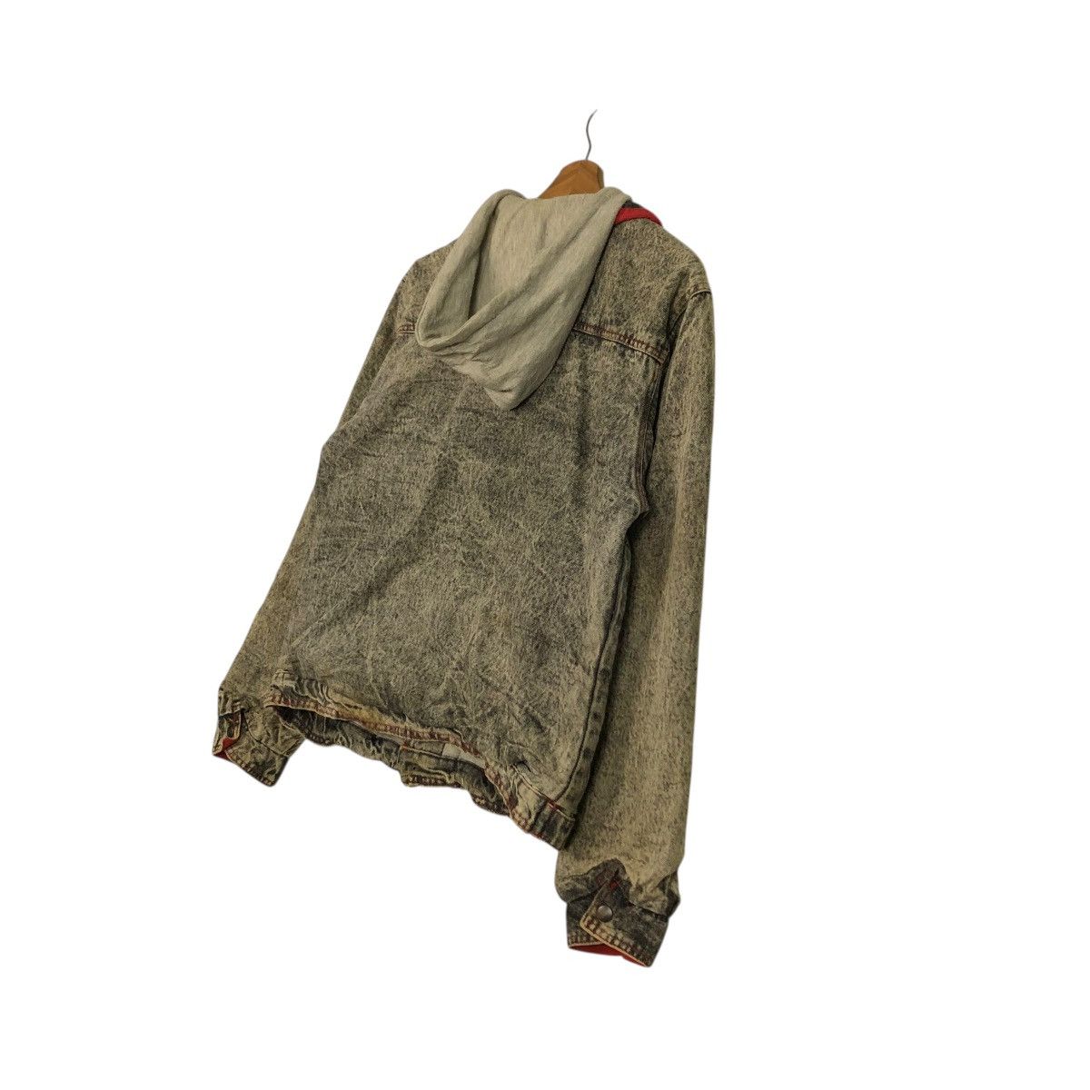 Japanese Brand 🔥VINTAGE BIKER BOMBER JACKET DENIM JAPAN ISSEY MIYAKE Size US L / EU 52-54 / 3 - 13 Thumbnail