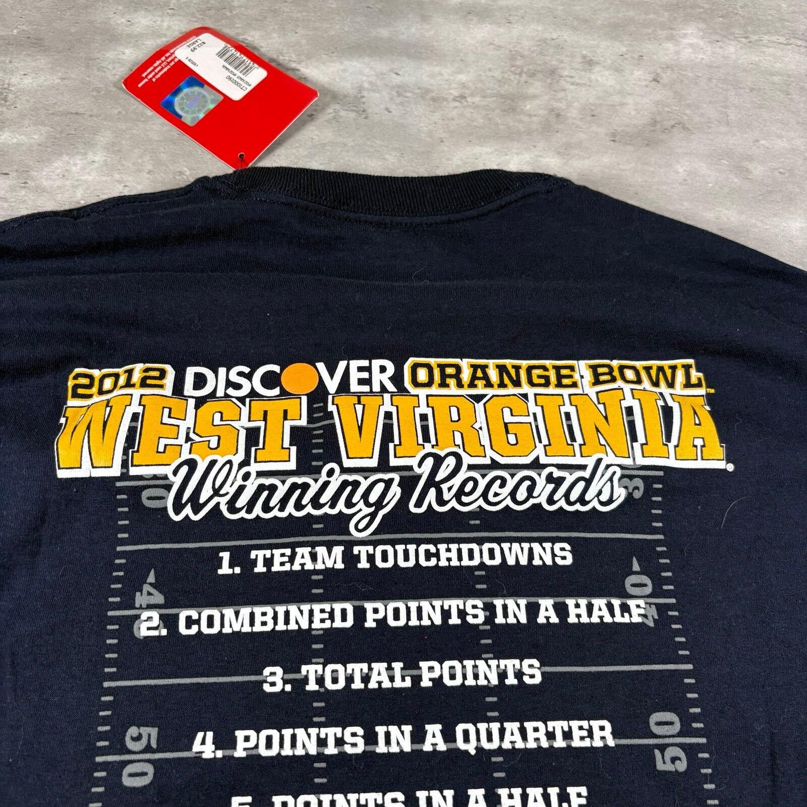 Hanes NWT 2012 West Virginia Football te Size US L / EU 52-54 / 3 - 5 Thumbnail