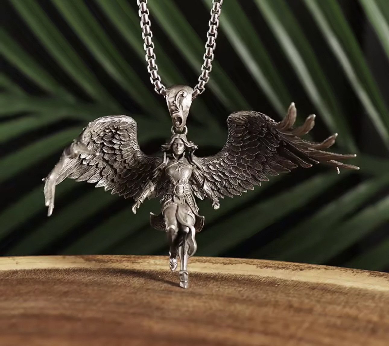 Japanese Brand Gothic Angel Warrior Necklace Size ONE SIZE - 2 Thumbnail