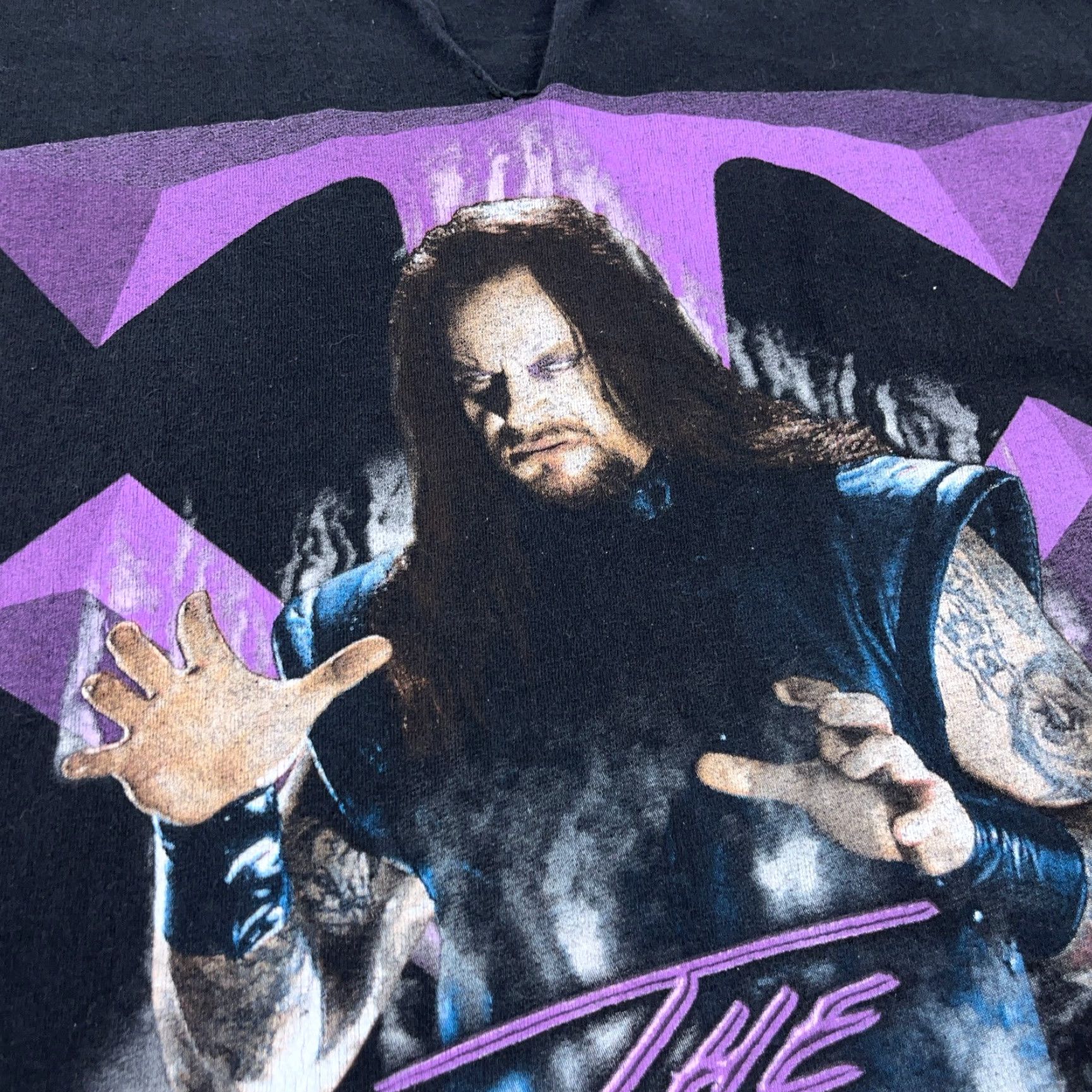 Logo 7 VINTAGE WWF Undertaker Shirt Men XL Black 90s Wrestling Tee Big Logo WWE 1999 90s Theme Mens XLT-Shirt? Size US XL / EU 56 / 4 - 3 Thumbnail