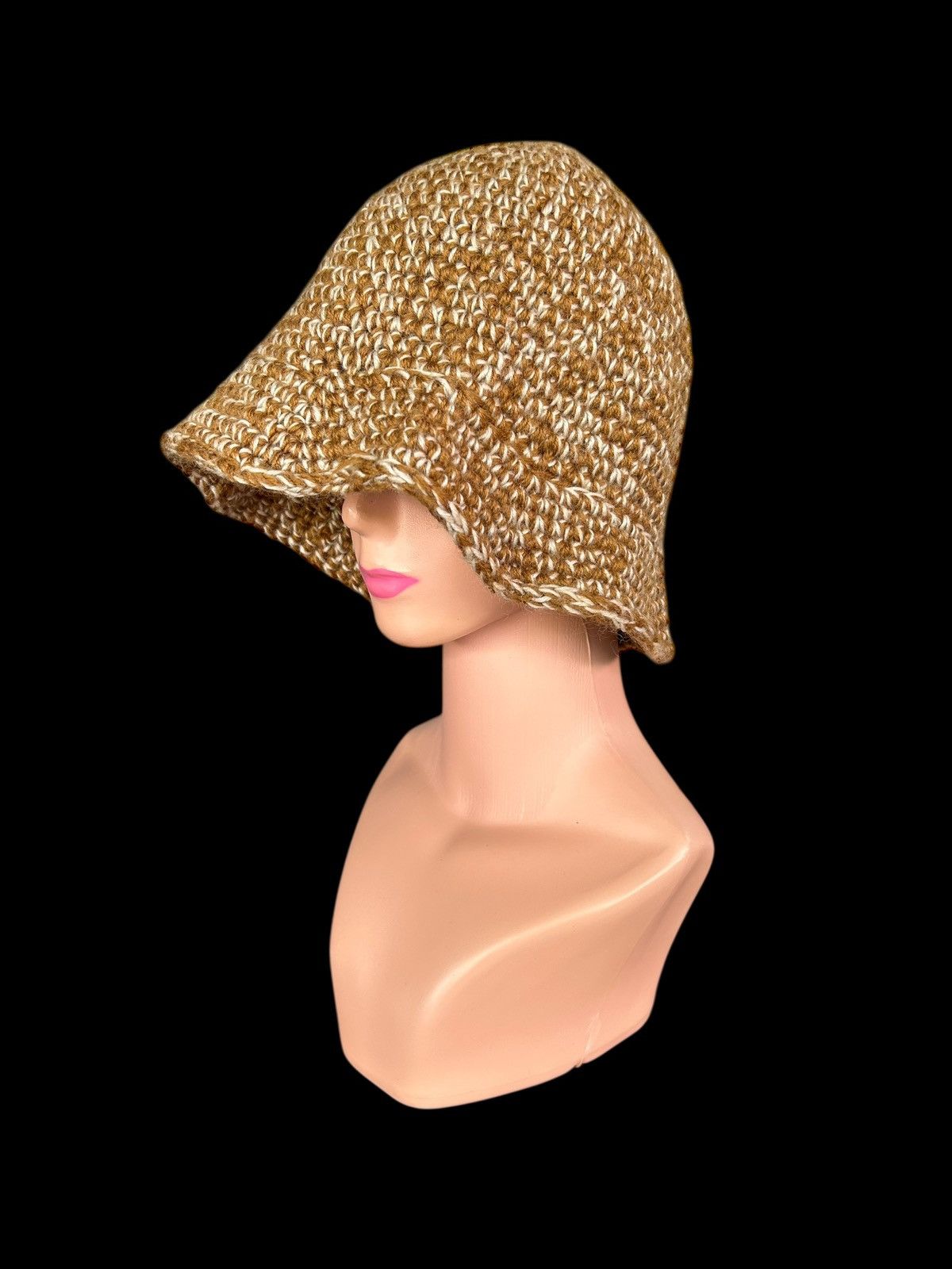 Japanese Brand × Kapital × Vintage Crochet Knitted Handmade Bucket Hats Size ONE SIZE - 5 Thumbnail