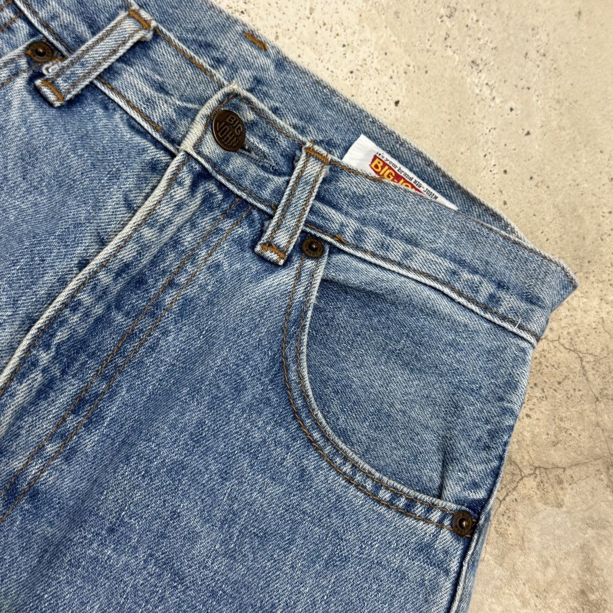 Big John Vintage Big John Junior Distressed Denim Pants Size US 26 / EU 42 - 8 Thumbnail