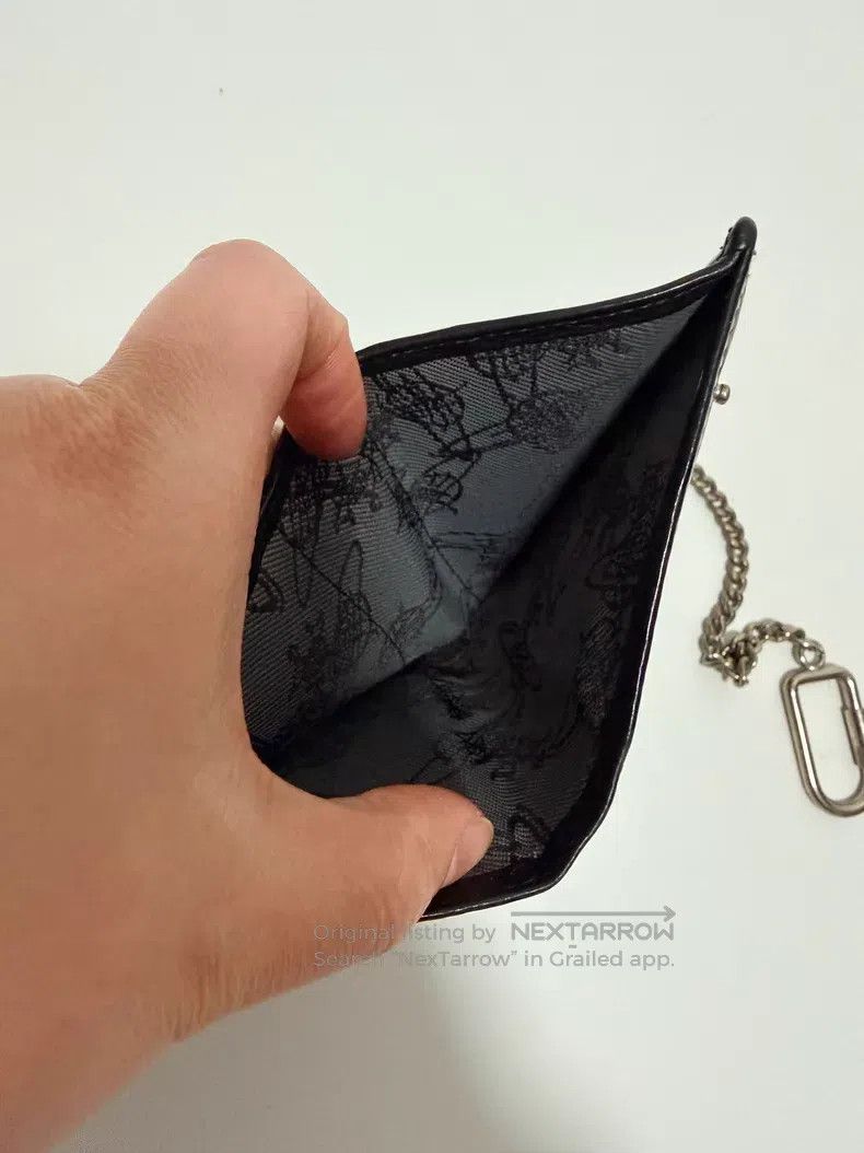 Vivienne Westwood Vivienne Westwood Graffiti Chain Cardholder Wallet Size ONE SIZE - 8 Thumbnail