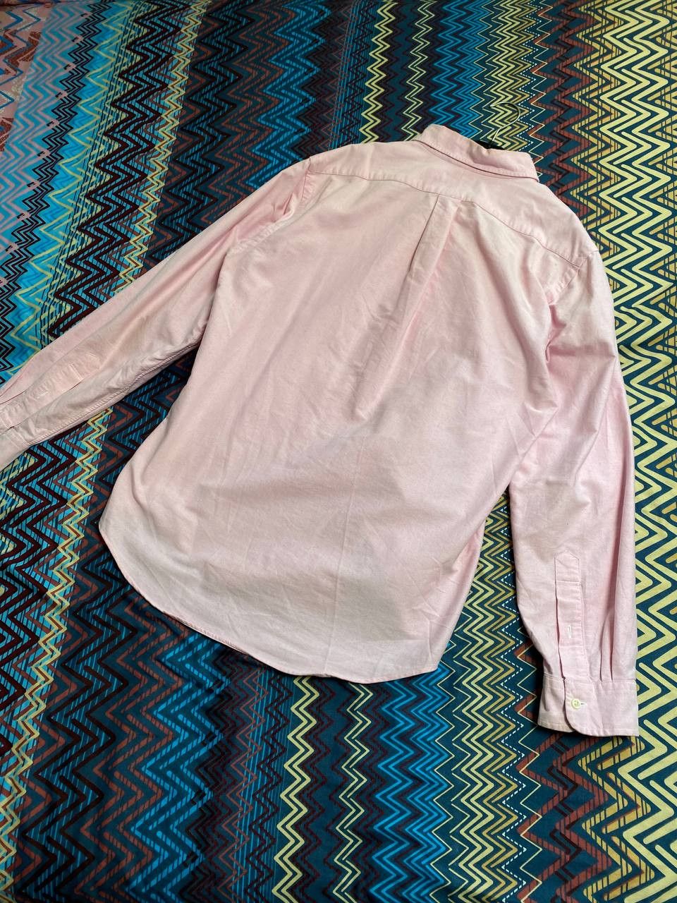 Ralph Lauren Vintage Y2K shirt Ralph Lauren Custom fit pink streetwear Size US L / EU 52-54 / 3 - 15 Thumbnail