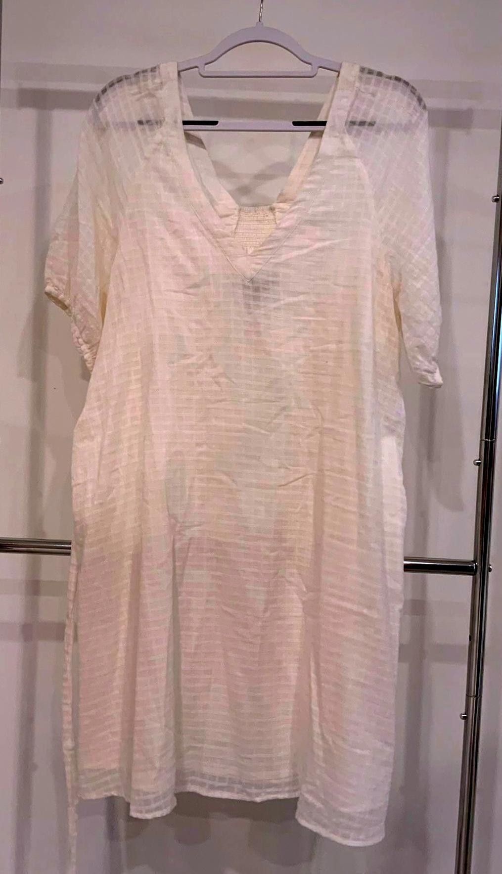 Banana Republic Banana Republic Women's Lightweight Tunic Dress - Size L Size L / US 10 / IT 46 - 1 Thumbnail