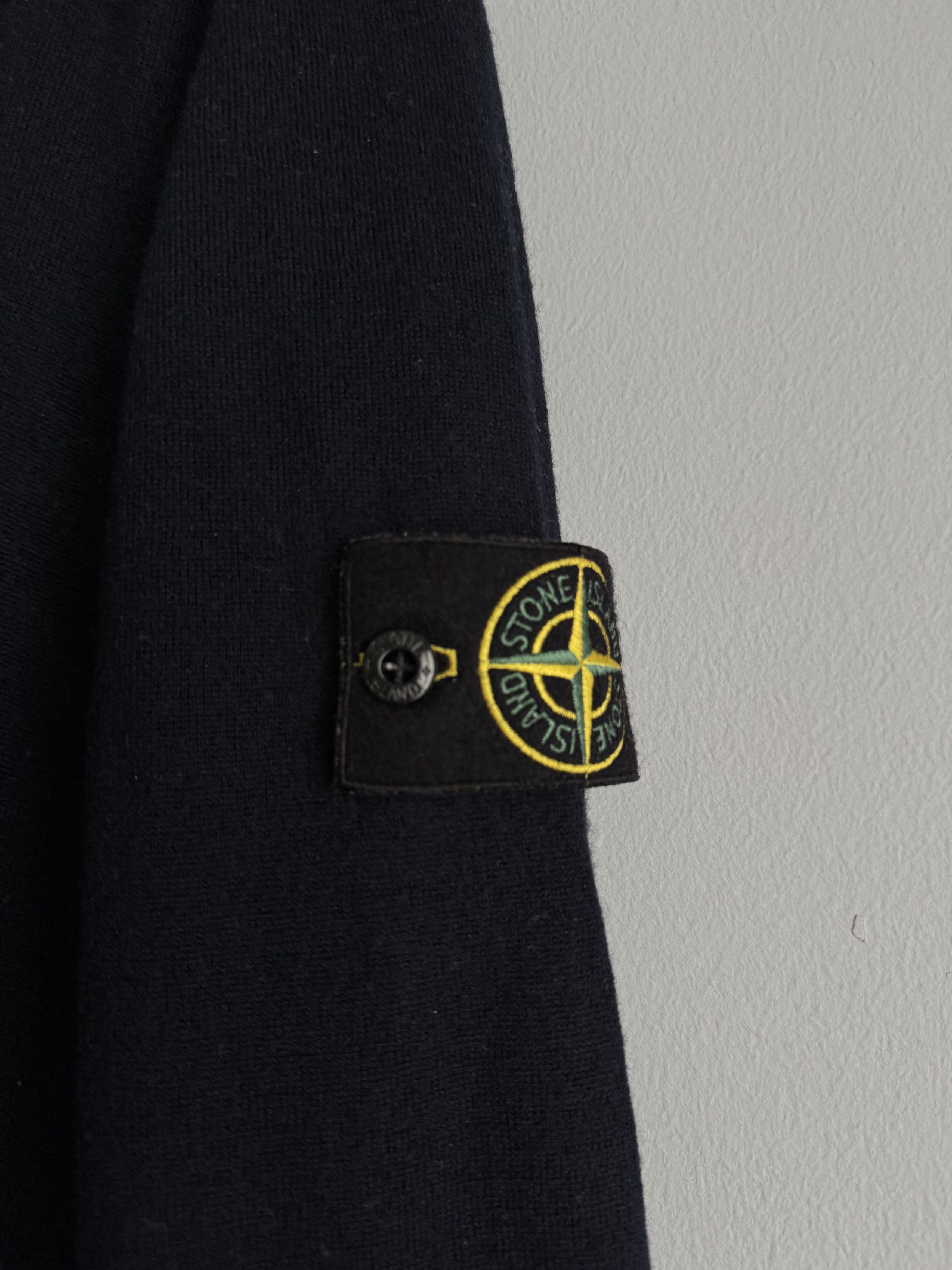 Stone Island Stone Island 100% Wool Turtleneck Dark Grey Sweater Size US L / EU 52-54 / 3 - 2 Thumbnail
