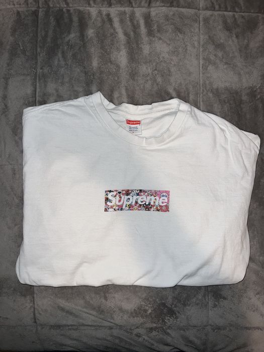 Supreme, Shirts, Supreme Takashi Murakami Covid Relief Box Logo