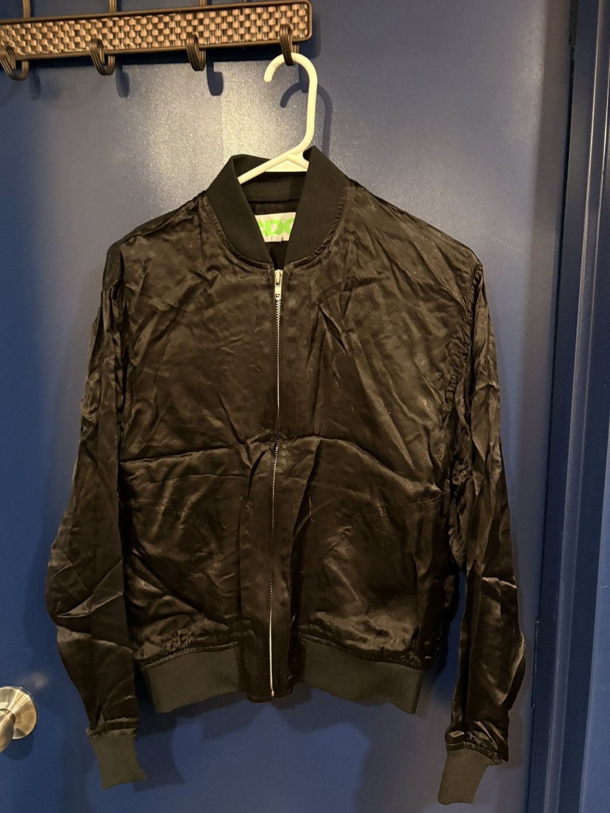 Comme des Garcons CDG Automne-Hiver '84-'85 Black Neon Bomber Jacket Size US S / EU 44-46 / 1 - 3 Thumbnail