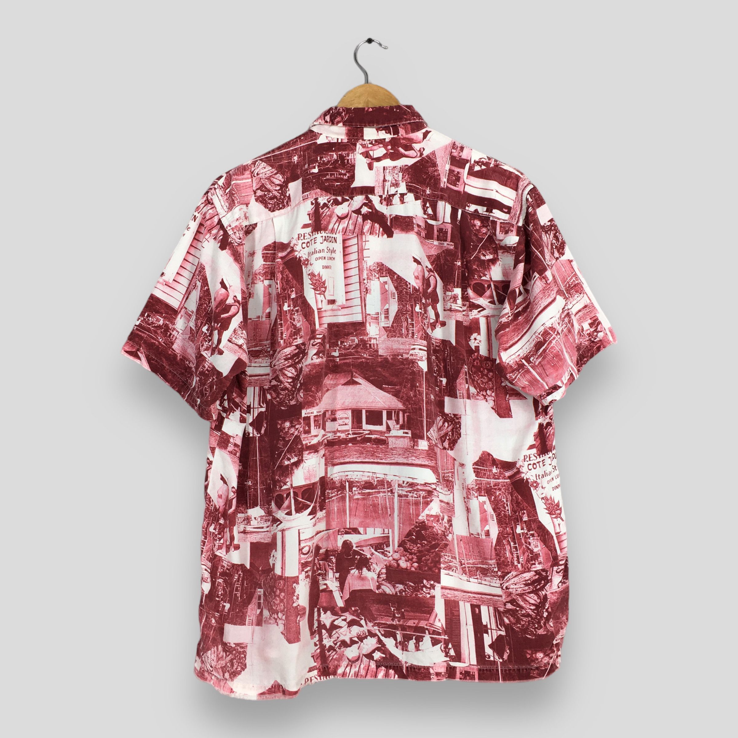 Vintage Vintage 80s Van Jac Japan Hawaiian Hula Girl Shirt Medium Size US M / EU 48-50 / 2 - 7 Thumbnail