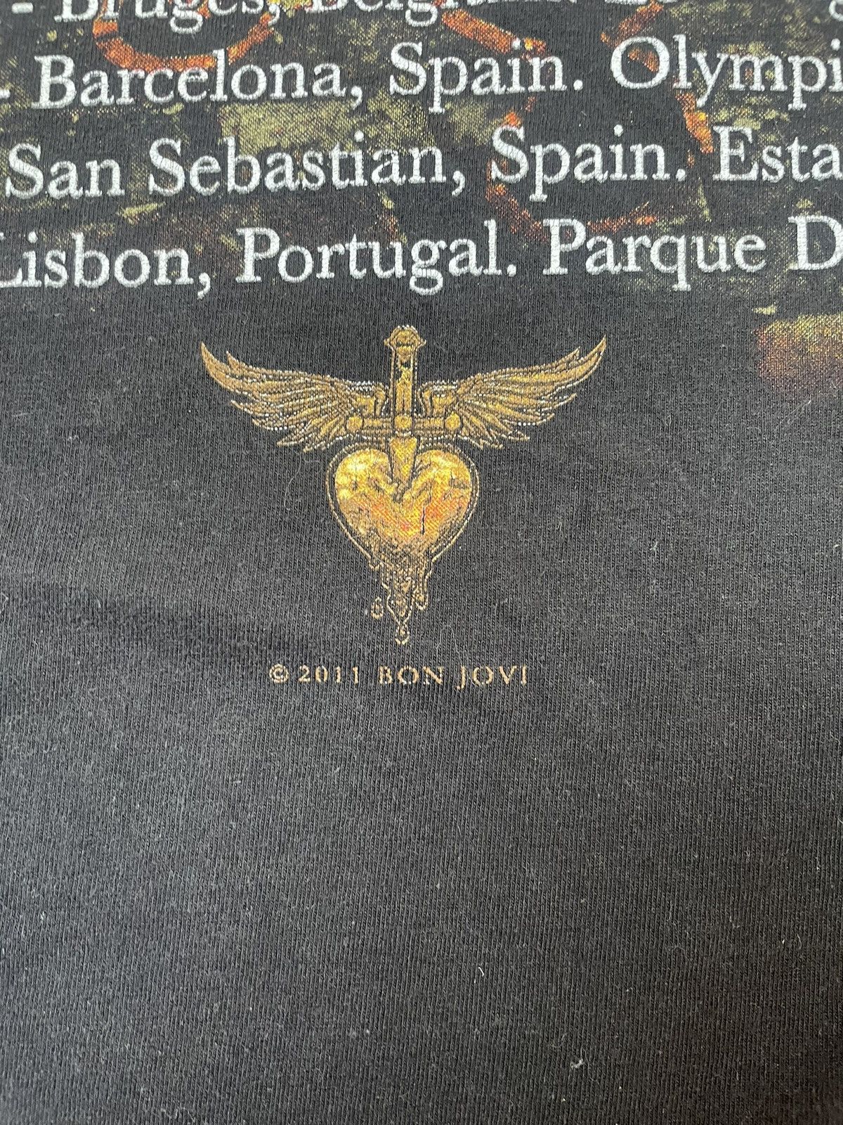 Other Bon Jovi Shirt Band Tee Circle Tour 2011 Concert Graphic Tee Size US XL / EU 56 / 4 - 8 Thumbnail