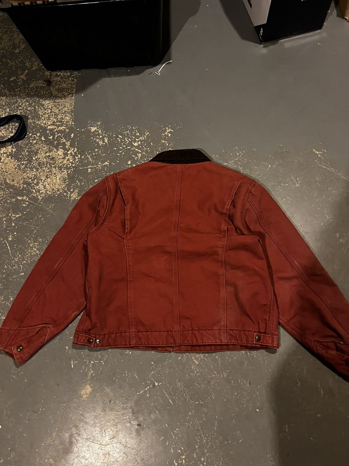 Carhartt Vintage Carhartt Detroit Jacket Salmon XXL Size US L / EU 52-54 / 3 - 6 Thumbnail