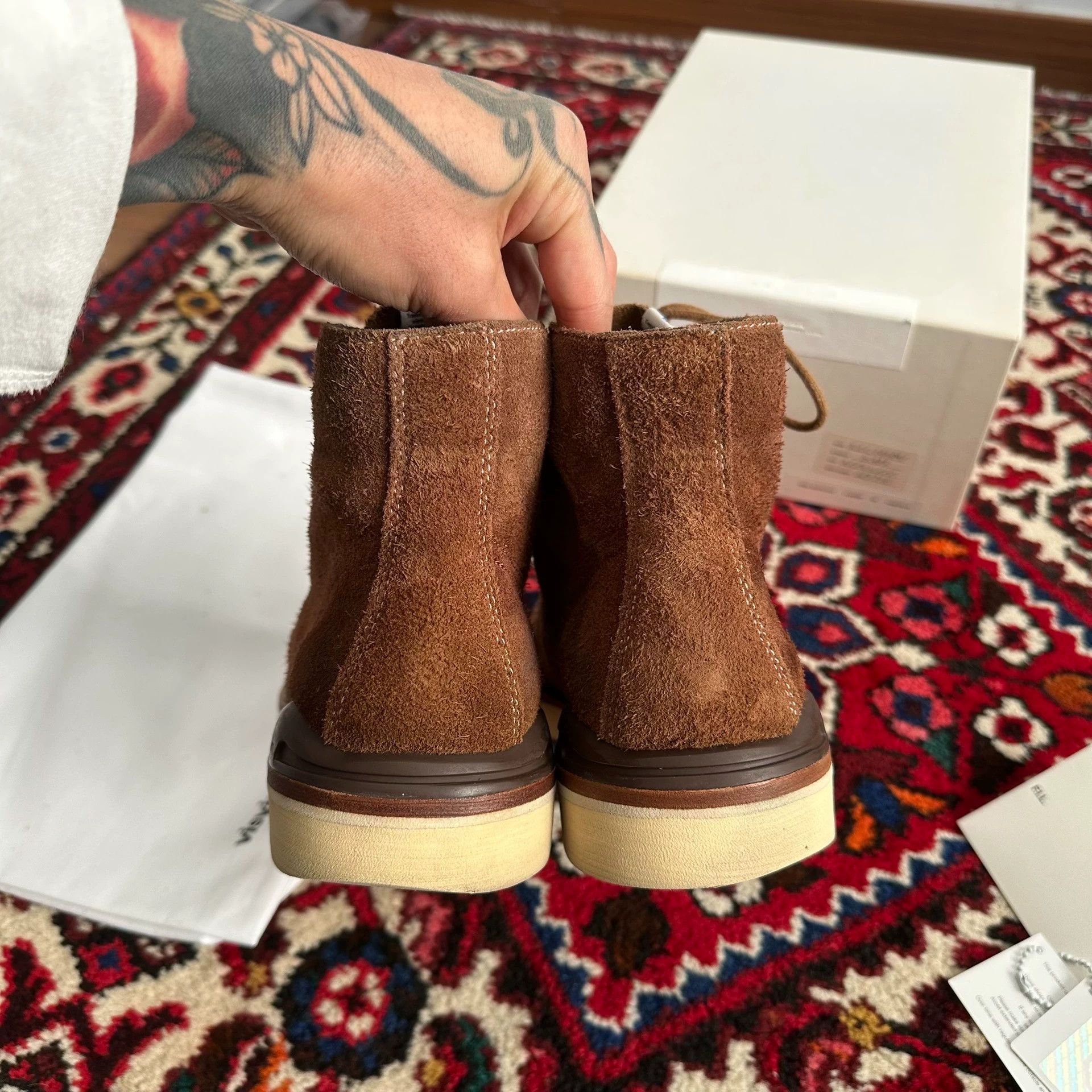 Visvim visvim 10aw virgil suede boots 9.5-9.8 new 9 Size US 9.5 / EU 42-43 - 8 Thumbnail