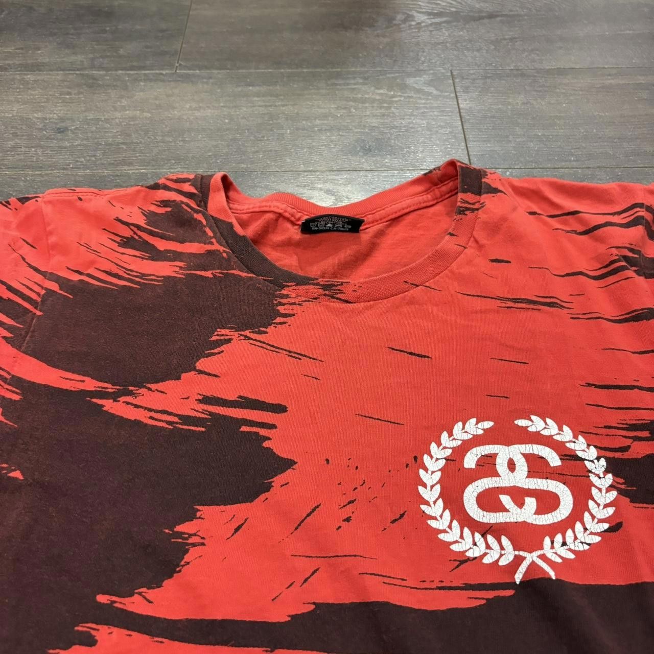 Stussy stussy all over print t shirt 00s Small Size US S / EU 44-46 / 1 - 2 Thumbnail
