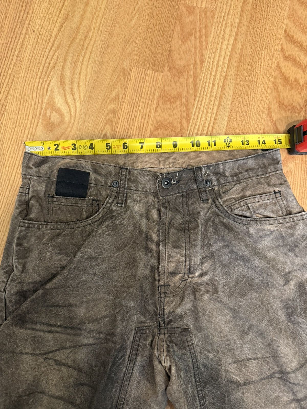 Rick Owens Distressed Slab Jeans Size US 30 / EU 46 - 10 Thumbnail