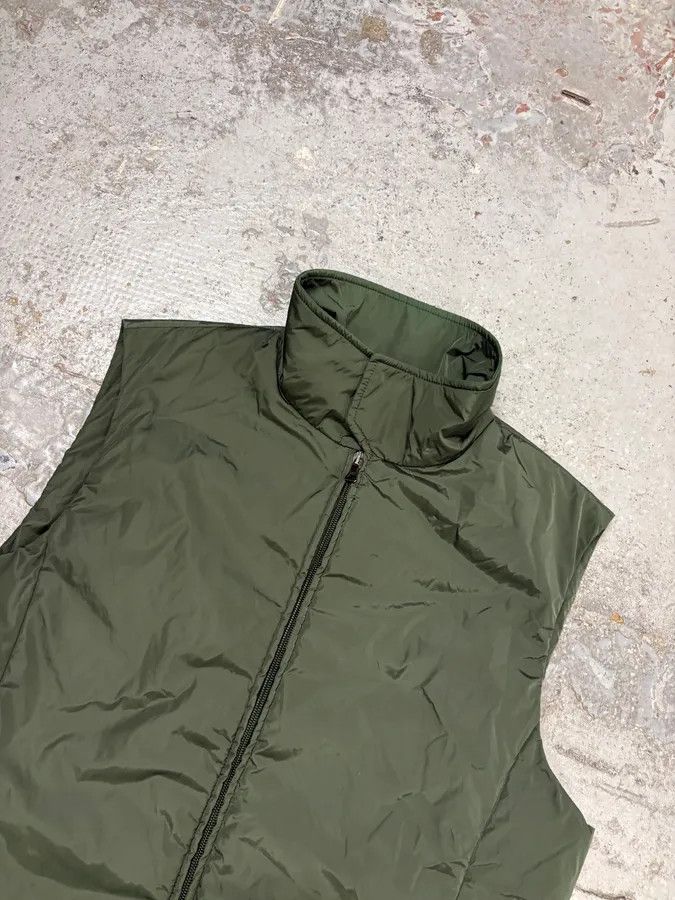 Prada SS2010 Prada Olive Nylon Sport Quilted Vest Size US M / EU 48-50 / 2 - 4 Thumbnail