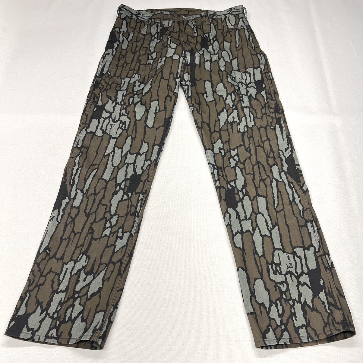 Vintage VTG Trebark Pants Camo Baggy Hunting Outdoor Retro 1980s Size US 36 / EU 52 - 1 Thumbnail