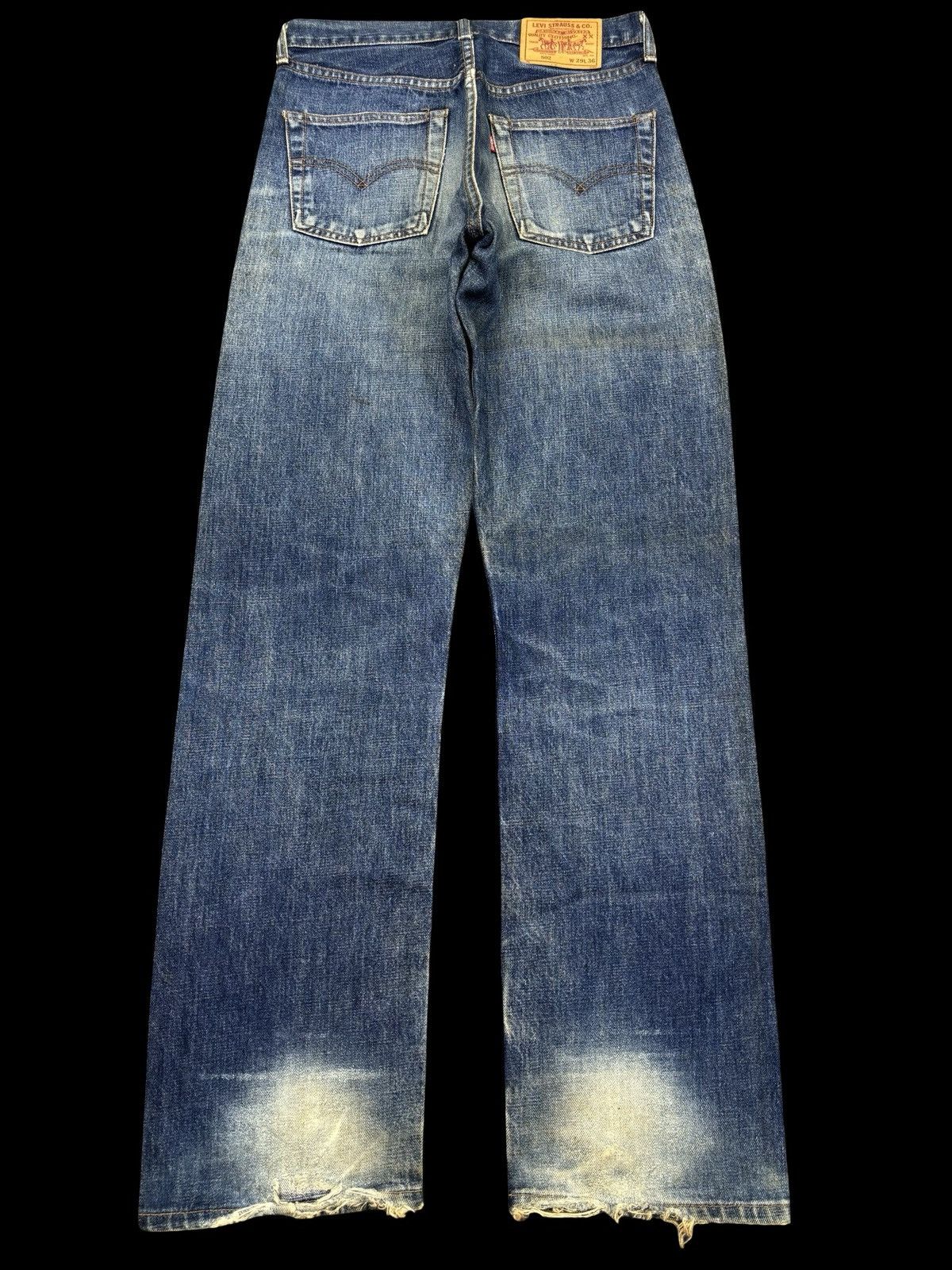 Levi's 💥Vtg 90s💥Levis Capital E Lot 502 Denim F952 Size US 28 / EU 44 - 2 Thumbnail