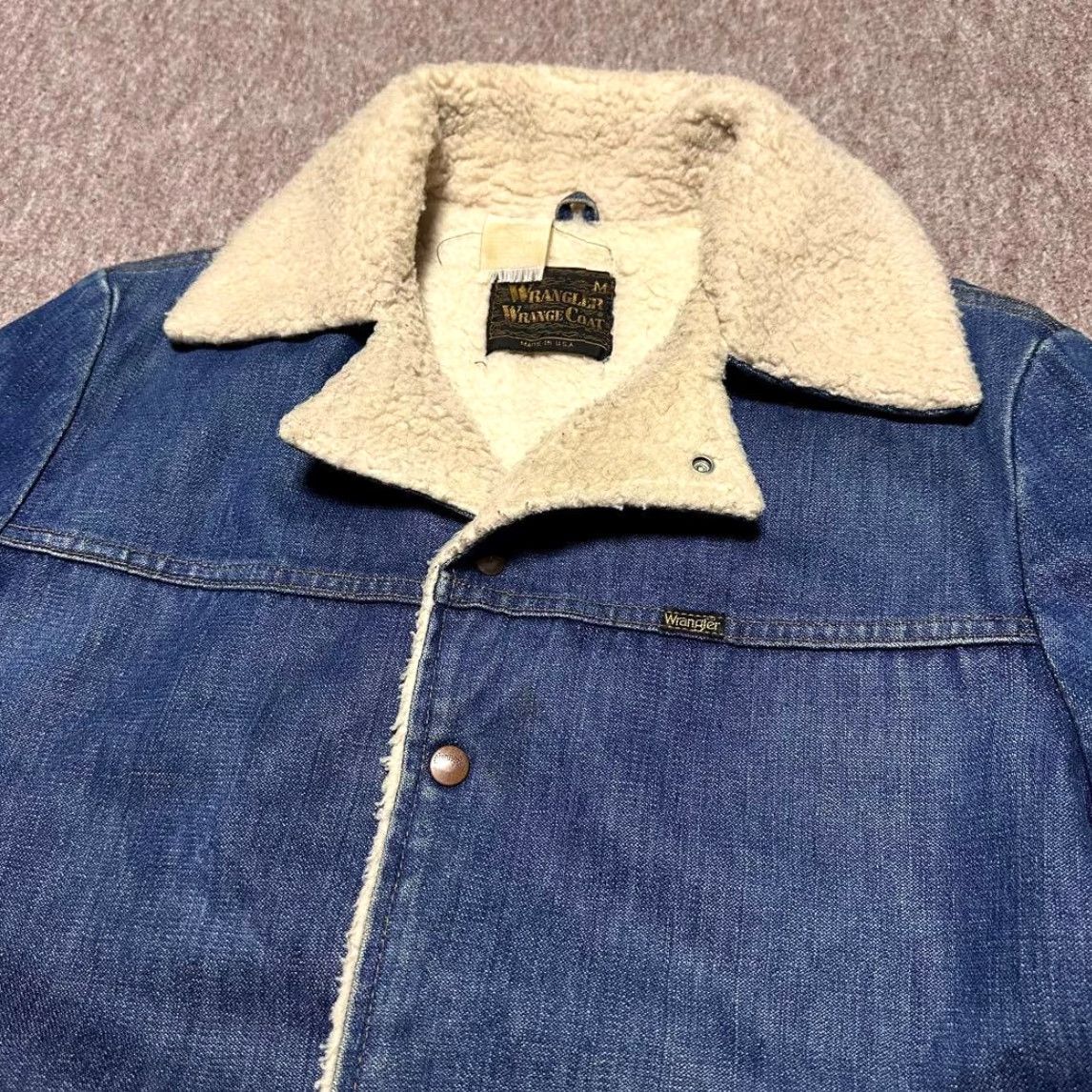 Vintage VINTAGE The REAL McCOY’S Wrangler Lunch Jacket Denim Indigo M Men's USA 70s Western size M Size US M / EU 48-50 / 2 - 3 Thumbnail